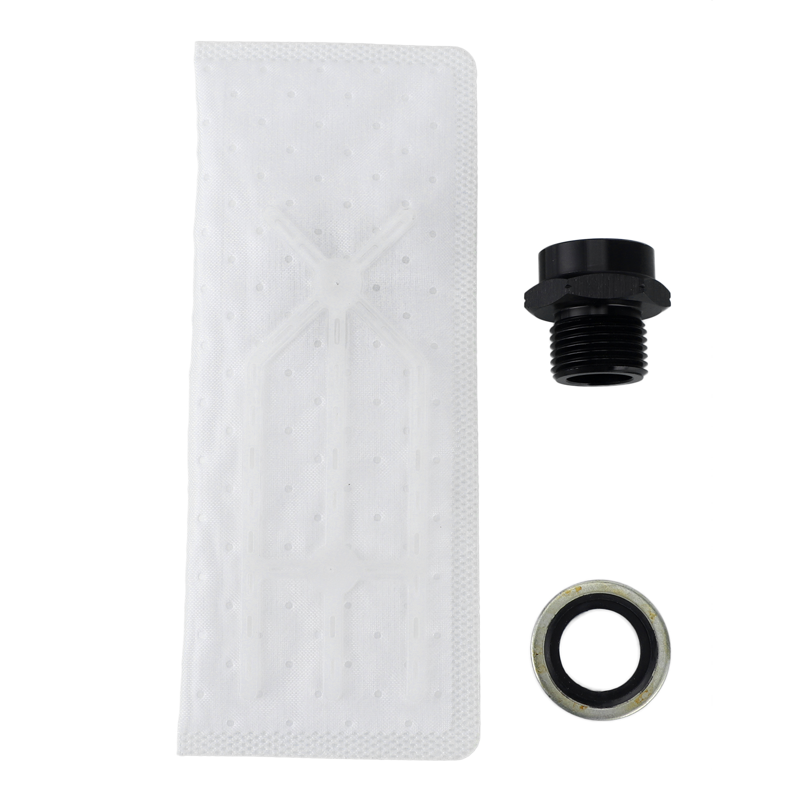 Kraftstofffiltertankadapter M18x1,5 Gewinde, Innendurchmesser 12,7 Mm, Universelle Aluminiumlegierungsverschraubung, Kompatibles, Auslaufsicheres Ersatzteil.