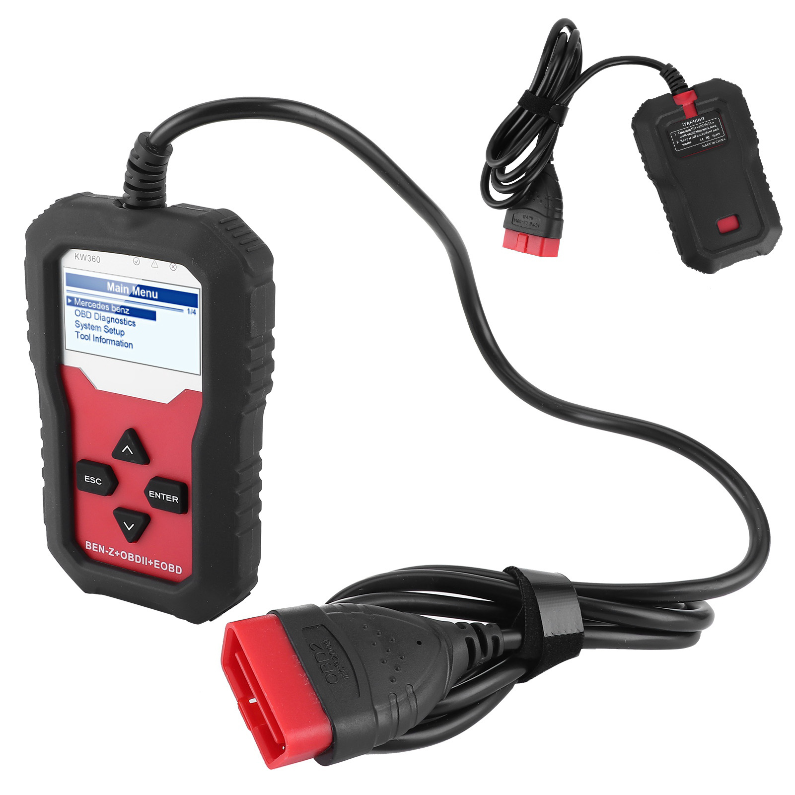 Komplettes Fahrzeugdiagnosegerät, Vollständiger Systemscanner, Abs Und Bremsen Für Mercedes-benz (englische Version)