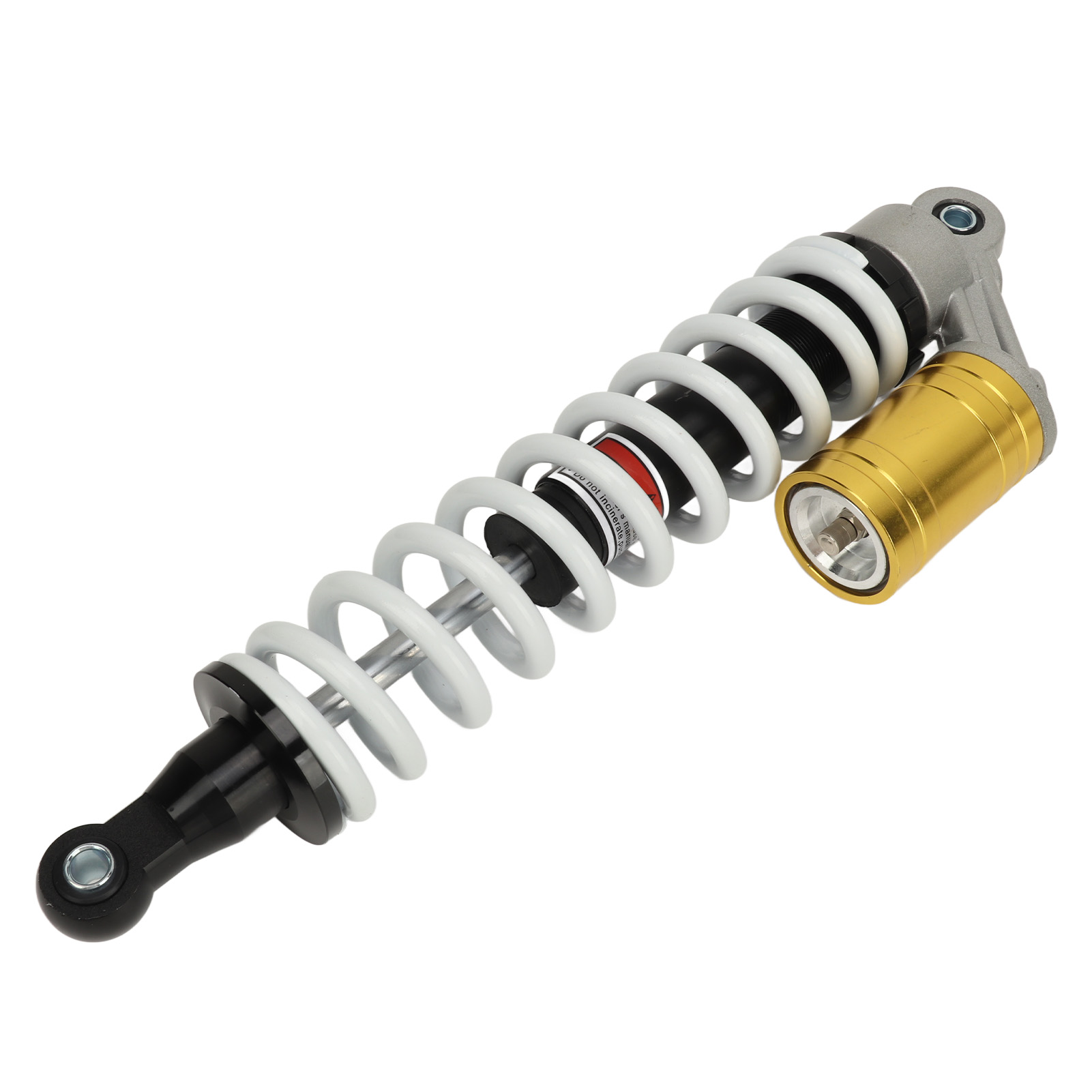 390 Mm Einstellbarer Hochleistungsstoßdämpfer, Robuster Stoßdämpfer Für Motorrad, Quad, Go-kart, Federwiderstand, Einstellbare Stoßdämpfung