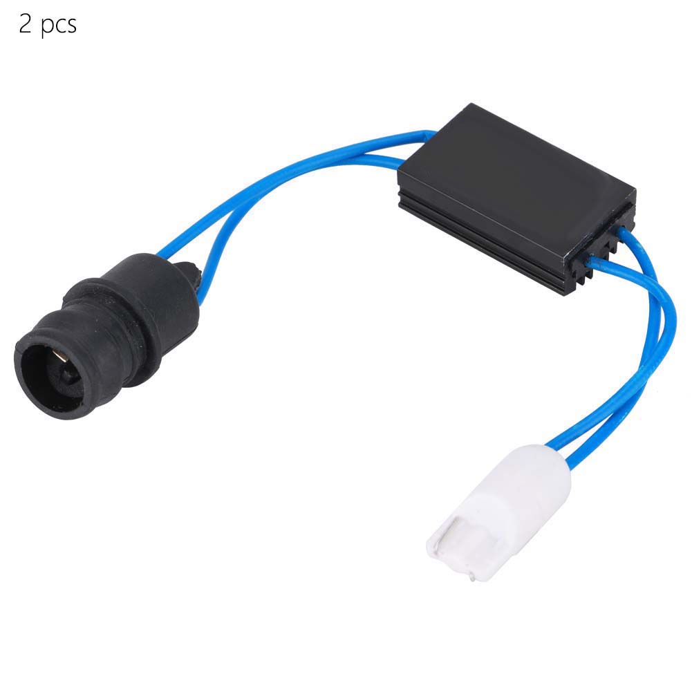 Set Aus 2 T10 Led-anti-fehler-adaptern, Decoderwiderständen Für Tagfahrlicht, Fehlerfreier Kontrollleuchte, 12v Kompatibel, Korrekturgerät Für Blinker Und Positionsleuchten.