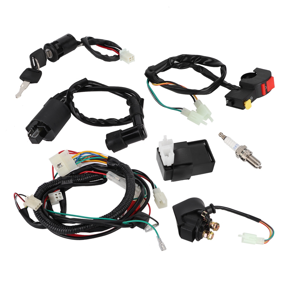Kompletter Kabelbaum Mit Magnetspule, Cdi-relais-kit, Passend Für 150-cm³-atv-quad-zubehör