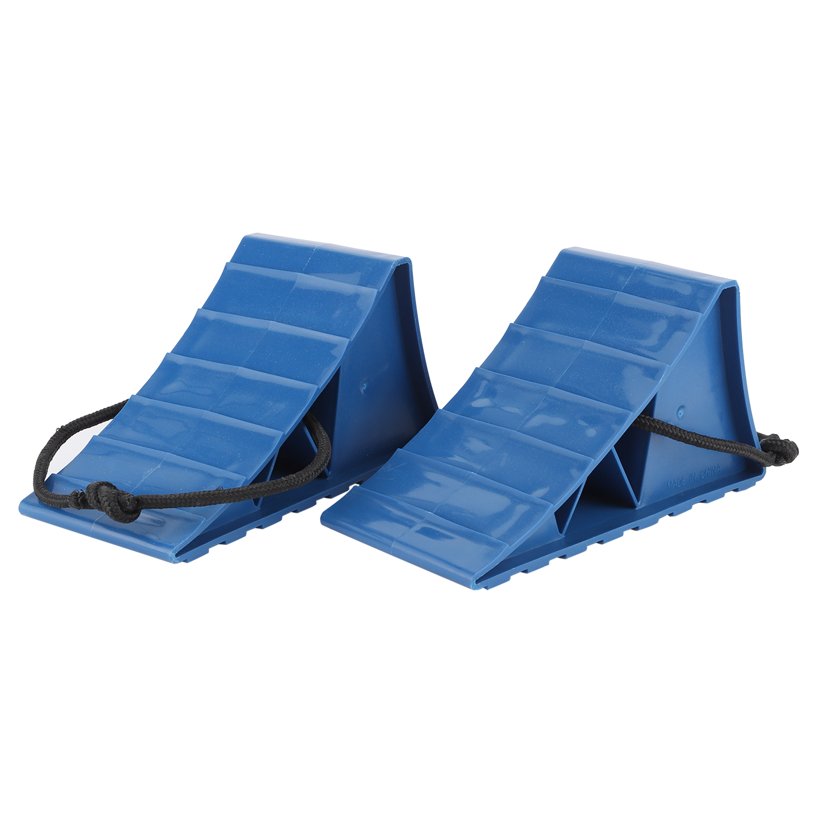 2 Rutschfeste Radkeile Aus Gummi, Reifenstopper Für Auto, Anhänger, Wohnwagen, Motorrad – 2er-set