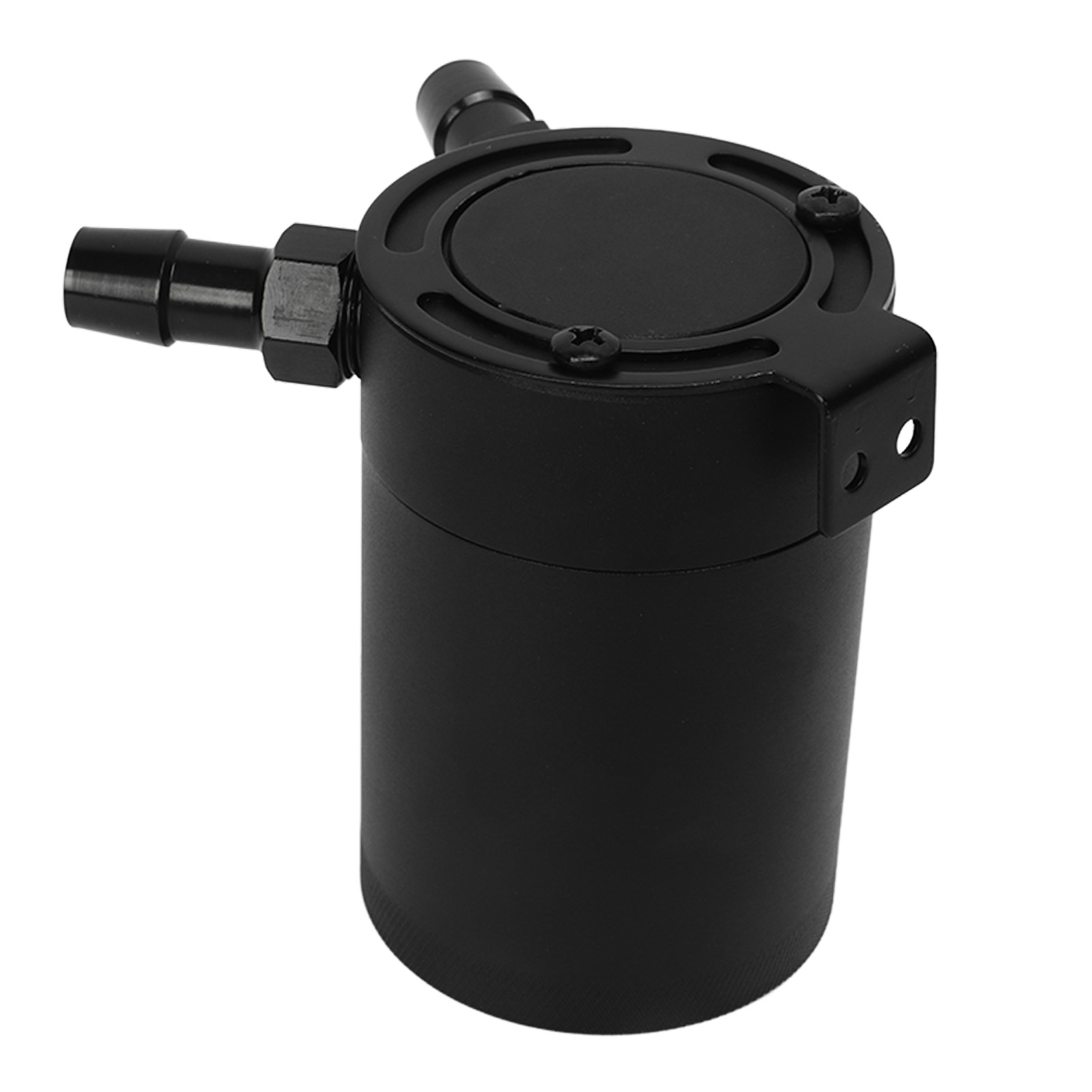 Ölabscheider Mit Zwei Ausgängen Und Ablassventil, 300 Ml Fassungsvermögen, Aus Aluminiumlegierung, Universeller Schwallblechbehälter Für Motoren