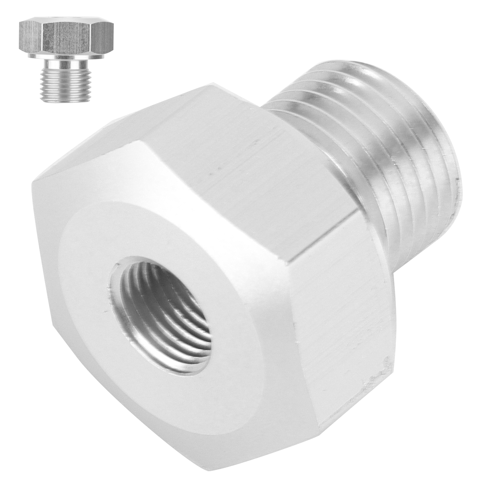 Öldrucksensoradapter M16x1,5 Außengewinde Auf 1/8 Npt Innengewinde, Aluminium, Für Ls-motoren, Kompatibler Ersatz