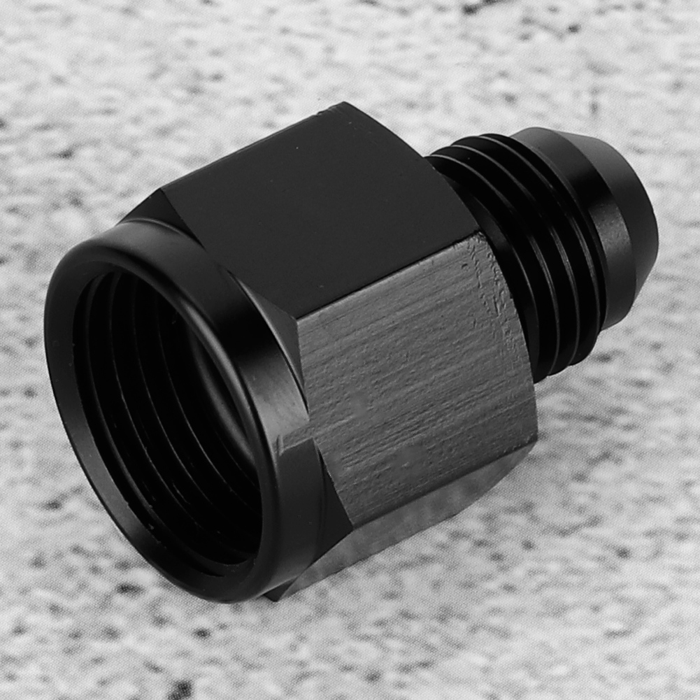 Cnc-gefräster Aluminium-adapter An8 Innengewinde Auf An6 Außengewinde Für Ölkühler, 8an Auf 6an, Hohe Leistung.