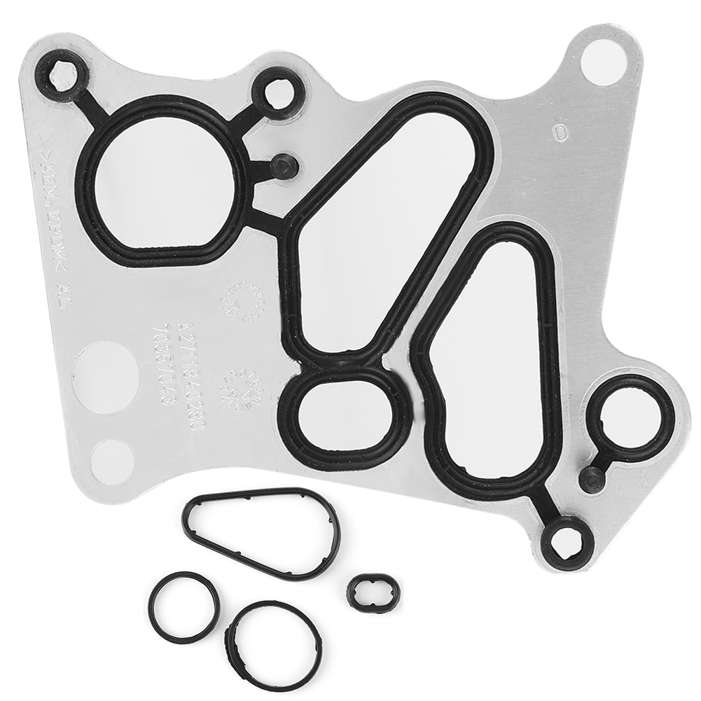 Ölkühler-dichtungssatz A271184 0280 Filtergehäuse-dichtungssatz Passend Für Mercedes Benz E400