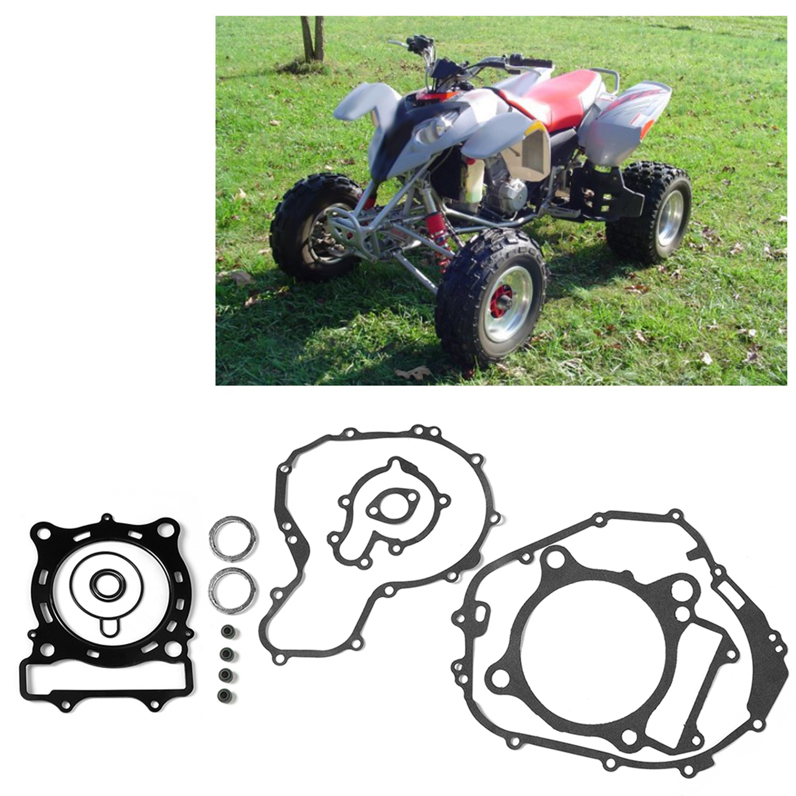 Motordeckeldichtung Für Polaris Predator 500 (2003–2004), Gummidichtungssatz, Ersatzteil, 1 Set