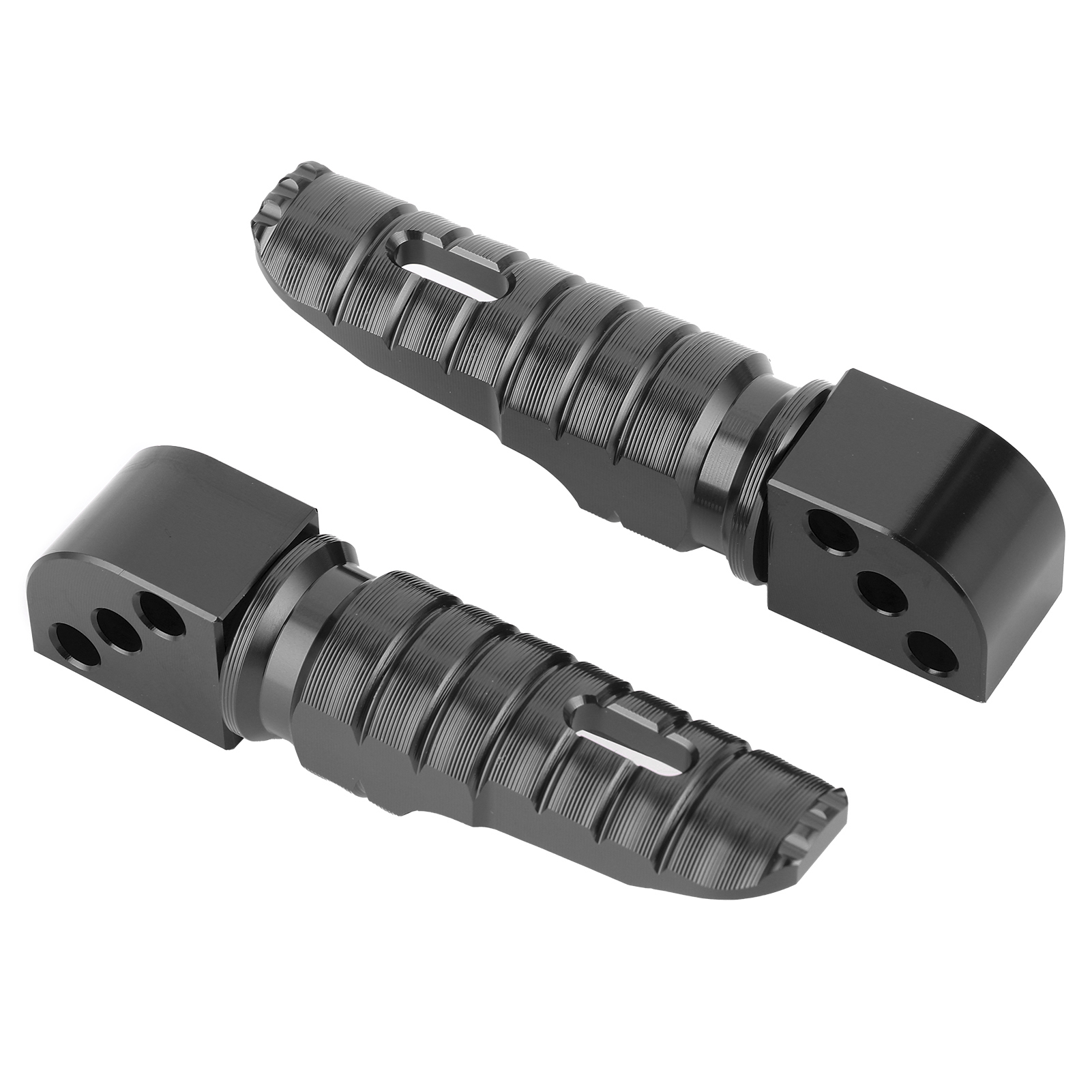 Paar Hintere Fußrasten Aus Aluminiumlegierung, Modifizierte Pedale, Passend Für Kawasaki Ninja 250 Z800 Z650 Z900 Z1000sx, Schwarz