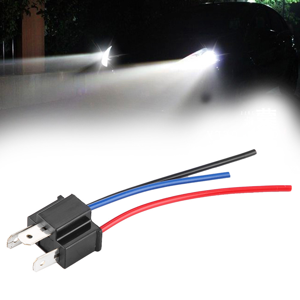 H4-stecker Mit Kabelbaum, Verstärkter Stecker, Scheinwerferverlängerung, Robust, Stecker, Kabel Inklusive, Für Hohe Beanspruchung