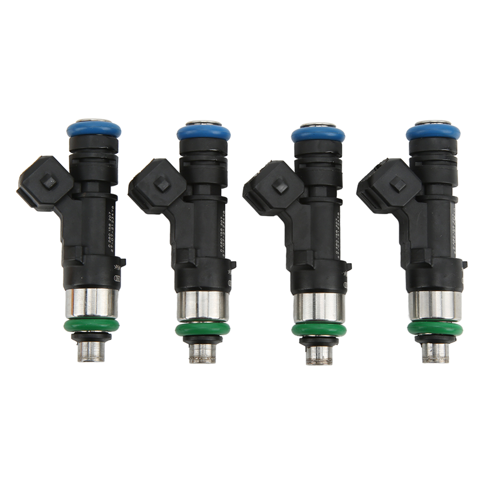 4-teiliges Einspritzdüsen-set 0280158207, Ersatzdüsen Kompatibel Mit Ford Focus, Fiesta, B-max, C-max, Mondeo Und Turnier, Hochleistungs-autozubehör