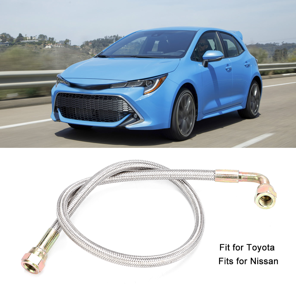 T3/t4 24-zoll-turboölzuleitung, An4-kit Für Toyota Und Nissan, Gewindeanschluss, Hochleistungsschlauch.