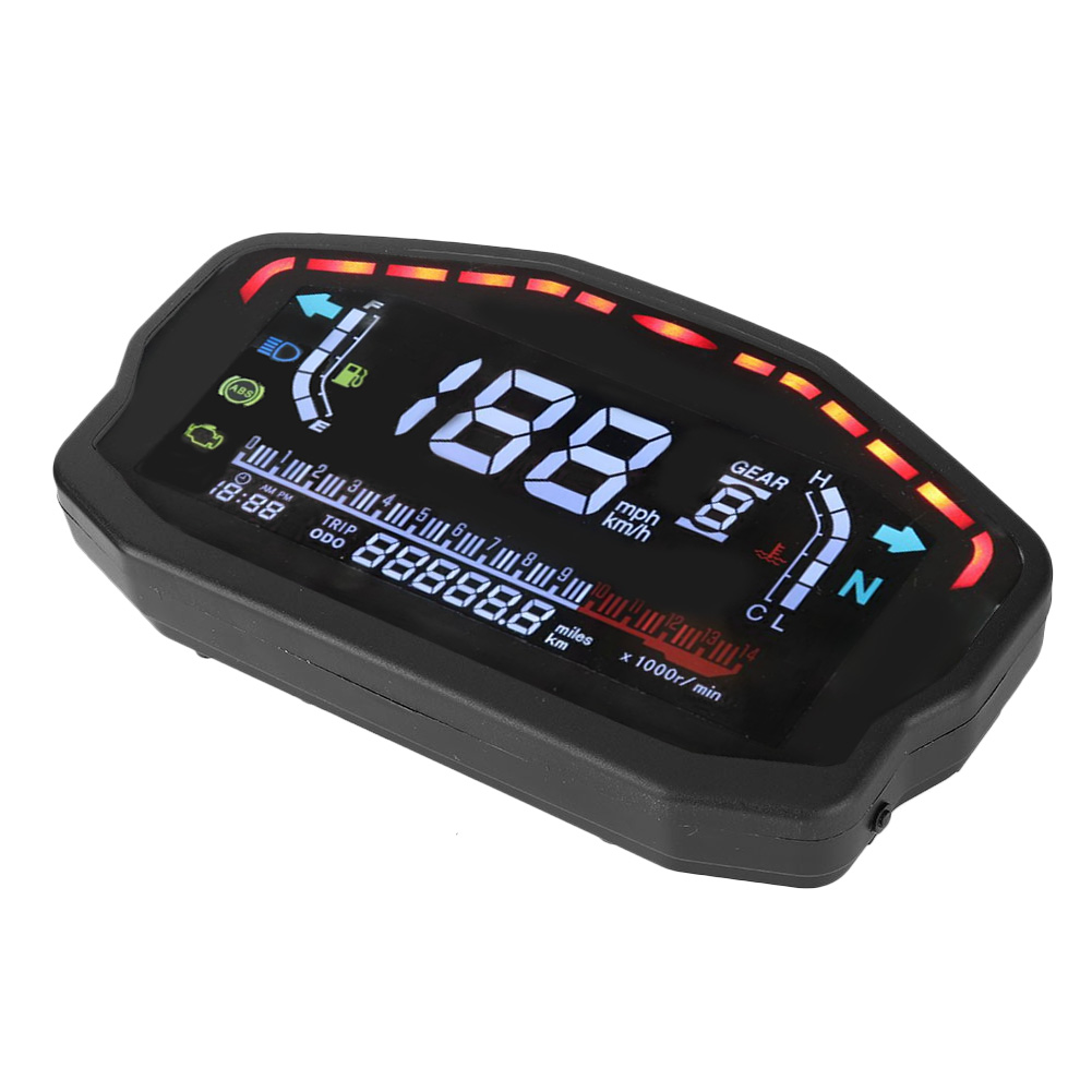 Led-lcd-digitaltacho, Kilometerzähler, Drehzahlmesser, Instrumentennachrüstung Für Motorräder, Passend Für Ducati