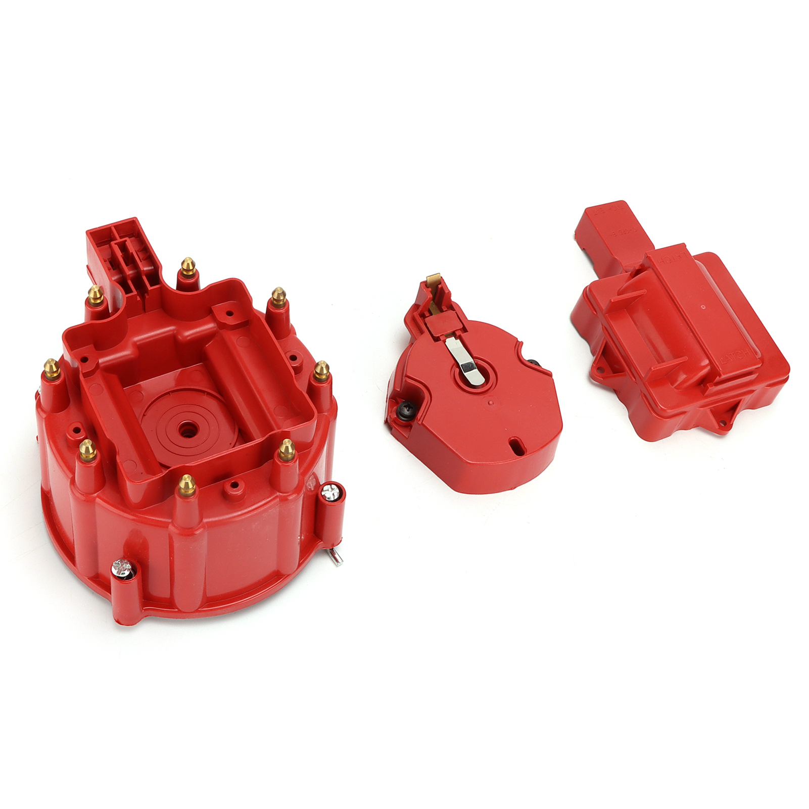 Zündverteiler Mit Rotem Rotor Für Chevy V8-motoren 265, 283, 307, 327, 350, 383, 396, 400, 402, 427, 454, 472, 502, Ersatzteil