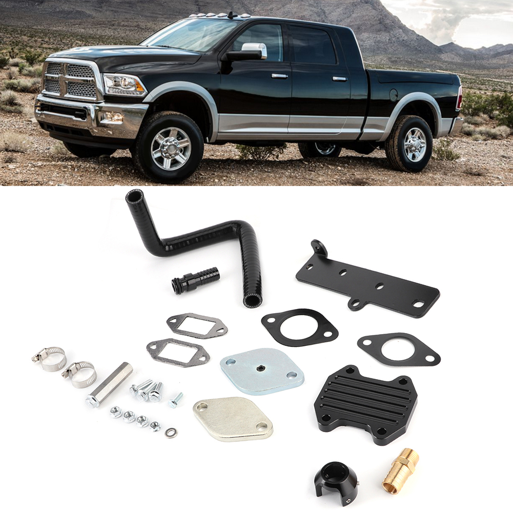 Egr-kühler-drosselklappen-entfernungssatz Passend Für Dodge Ram 2500, 3500, 4500, 5500 6,7 L (baujahre 2013–2018) Ohne Egr-rohr