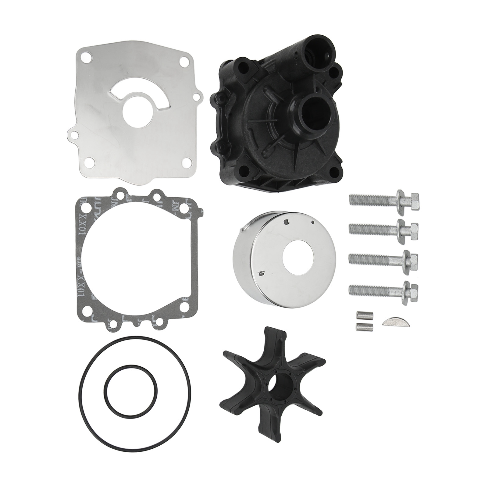 14-teiliger Reparatursatz Für Wasserpumpenlaufräder 61a-w0078-a3-00 Für V6-außenbordmotoren Mit 150–300 Ps, 150, 175, 200, 225, 250, 300 Ps