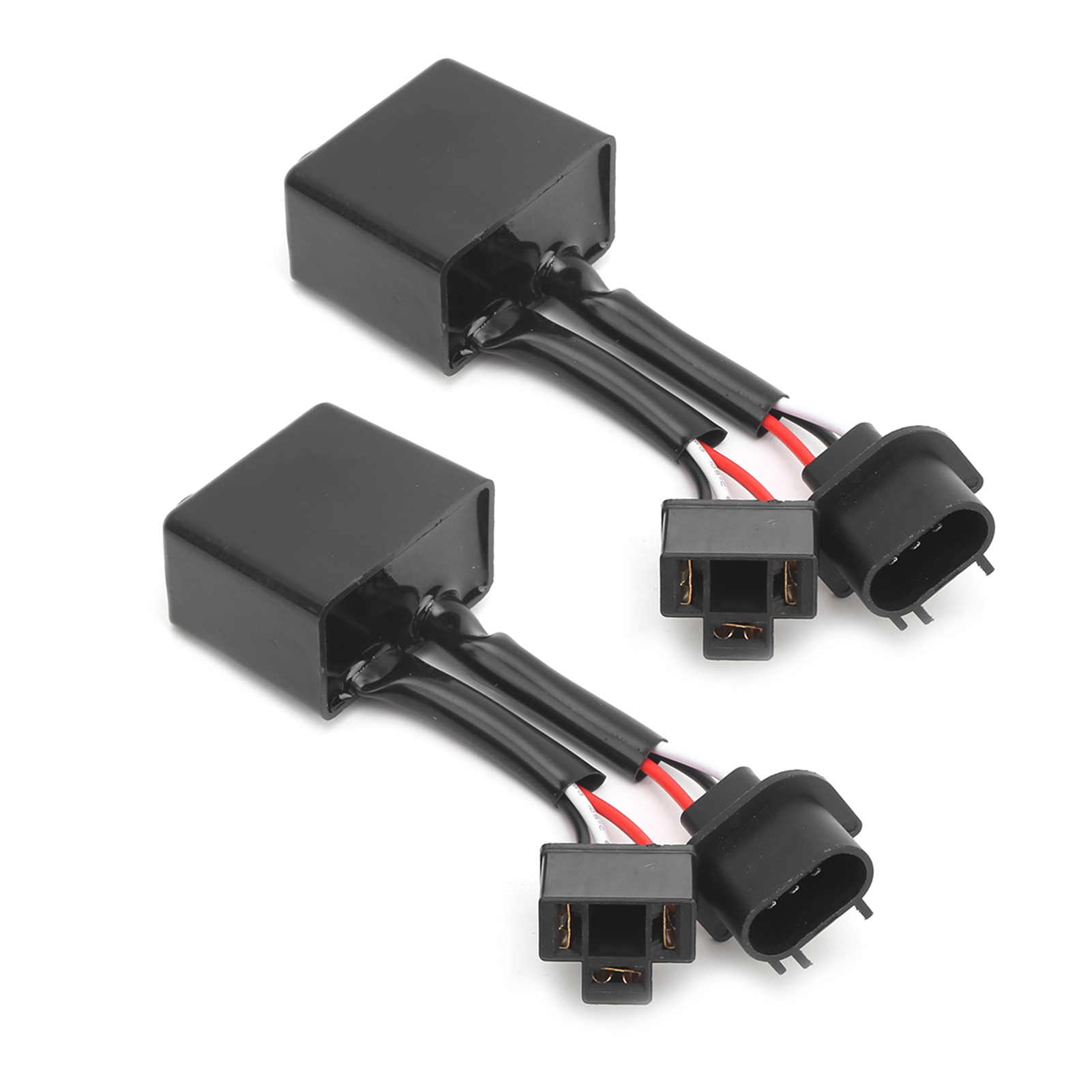 Set Mit 2 H13-auf-h4-adaptern, Hid-led-decoder, 10.000-stunden-filter, Kompatibel Mit Mercedes-benz