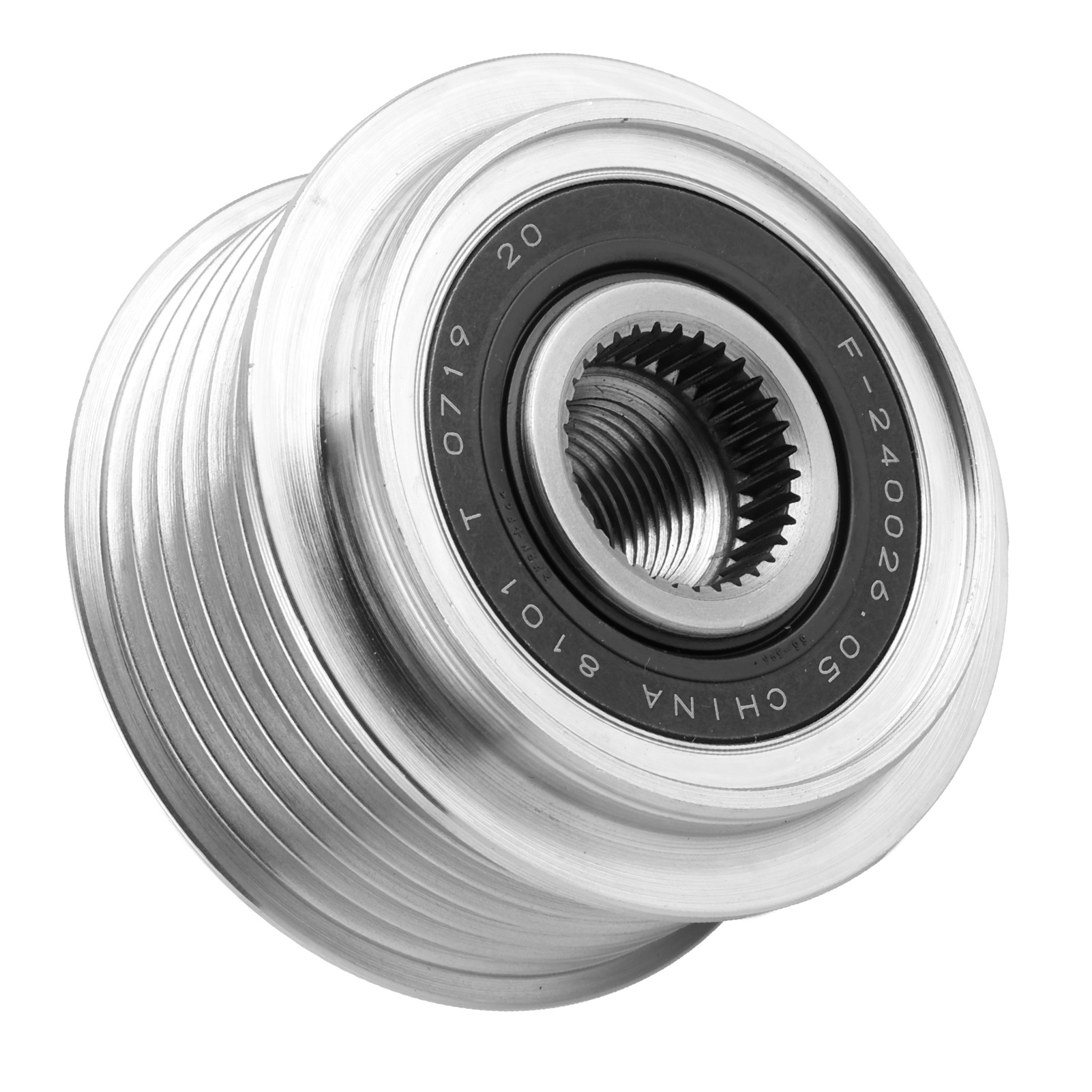 Lichtmaschinenriemenscheibe F-240026, Passend Für Hyundai Sonata L4 2.4l 2010-2013, Ersatzteil, Neues Kompatibles Teil.