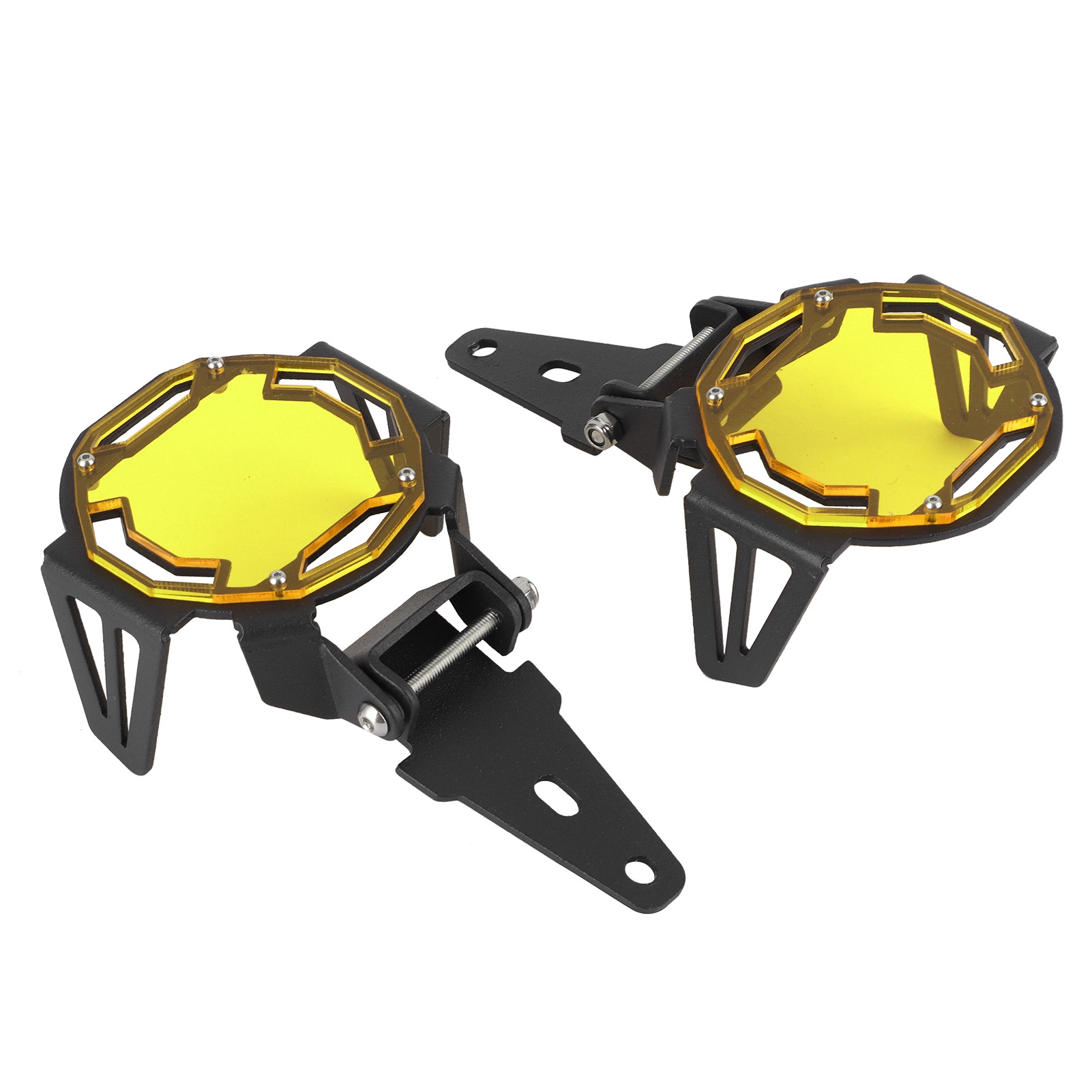 Nebelscheinwerferabdeckung Für Motorrad, Led-stoßstangenabdeckung Für R1200gs/r1250gs Adventure Lc, Gelb