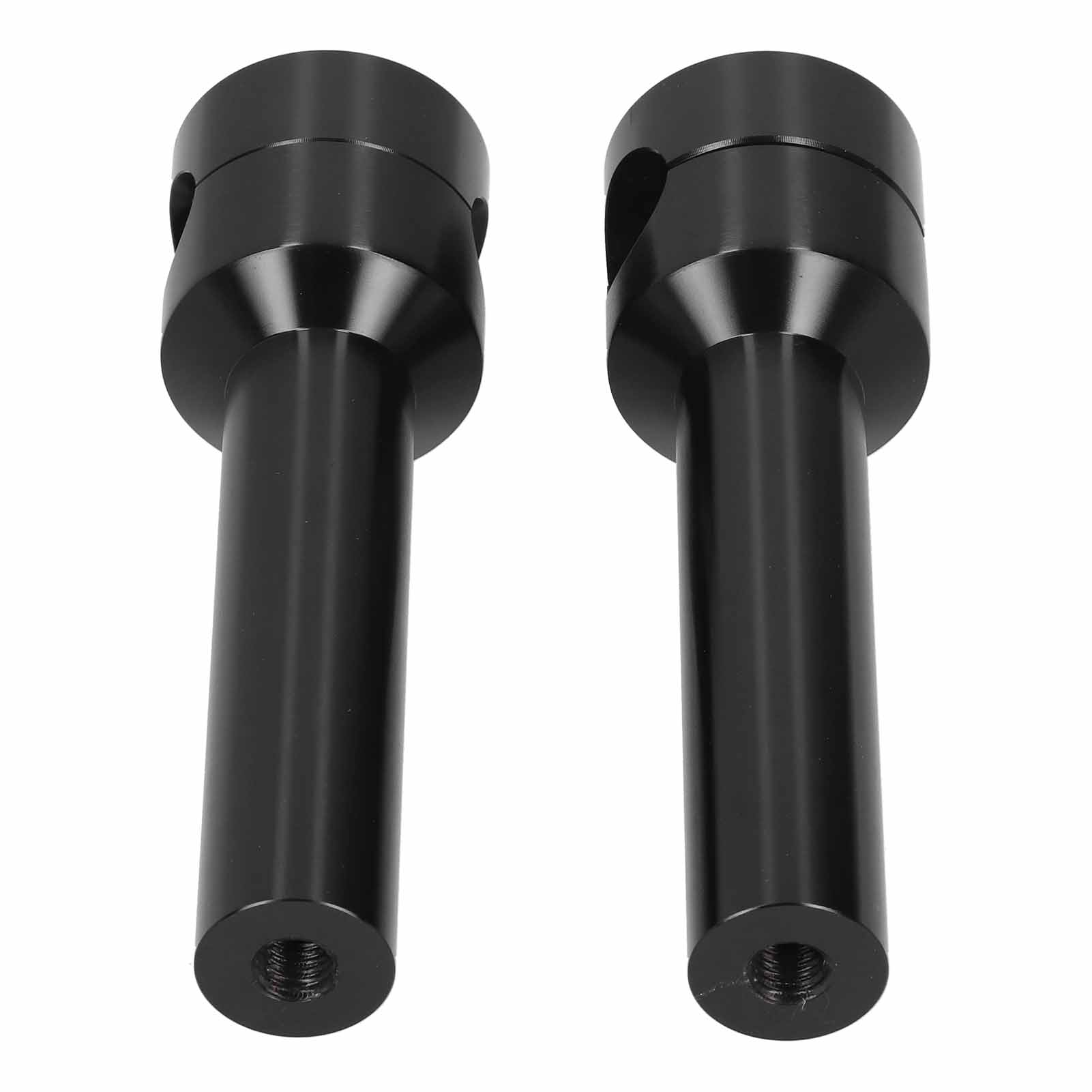 25-mm-lenkerhalterung, Riser-adapter-kit, 2-teilig, Aluminium, Motorradhalterung, Schwarz, Zubehör Zur Individuellen Gestaltung