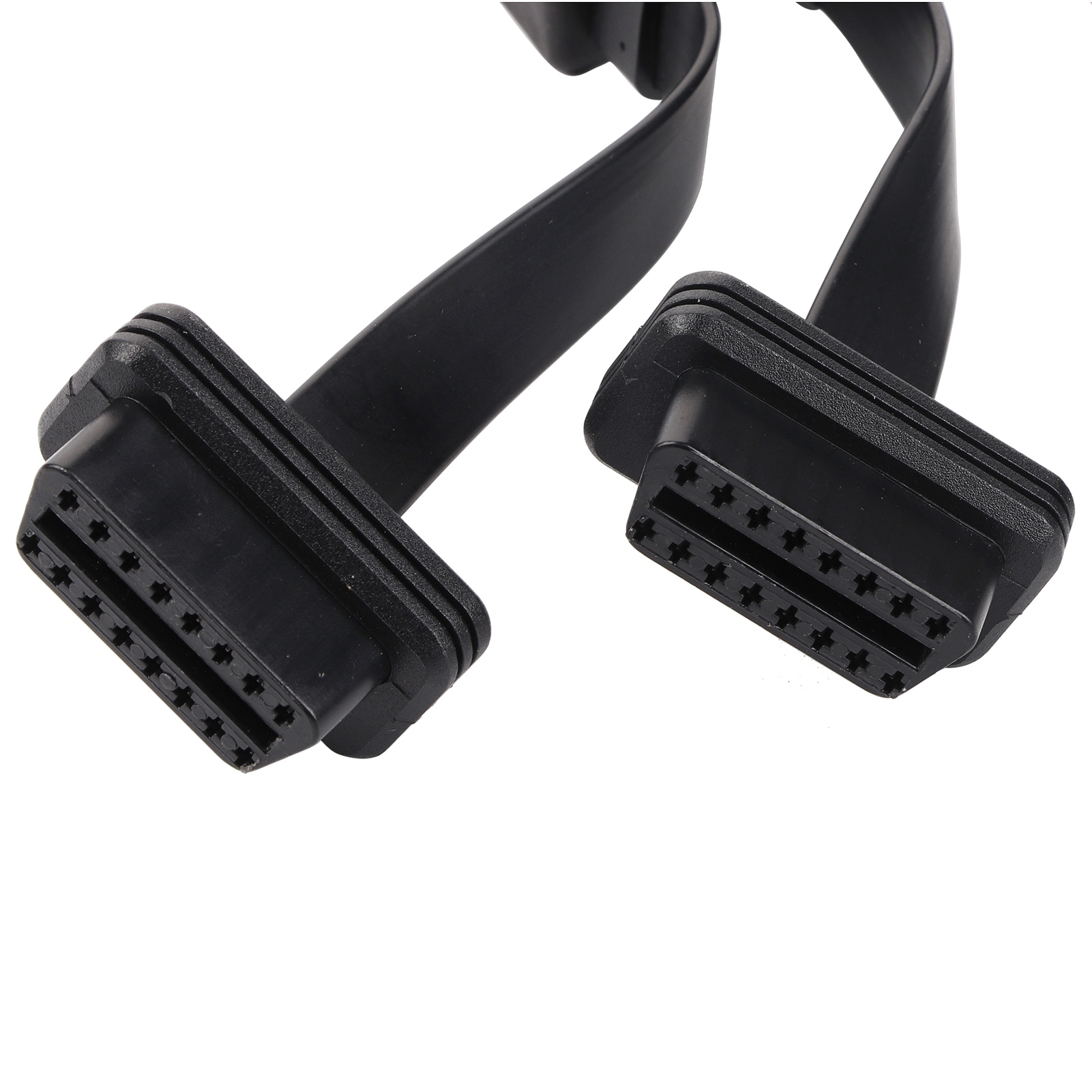 Obd2 16-poliger Kabeladapter, 1 Stecker Auf 3 Buchsen, Mit Ein-/ausschalter, Verlängerungsstecker.