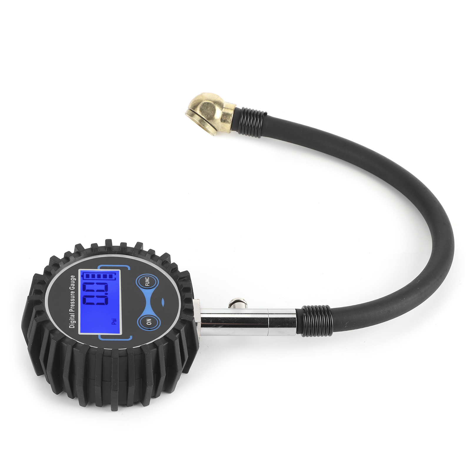 Digitales Reifendruckmessgerät Mit Lcd-anzeige (200 Psi), Universelles Reifendruckmessgerät Für Gummi- Und Metallreifen An Motorrad, Auto Und Lkw