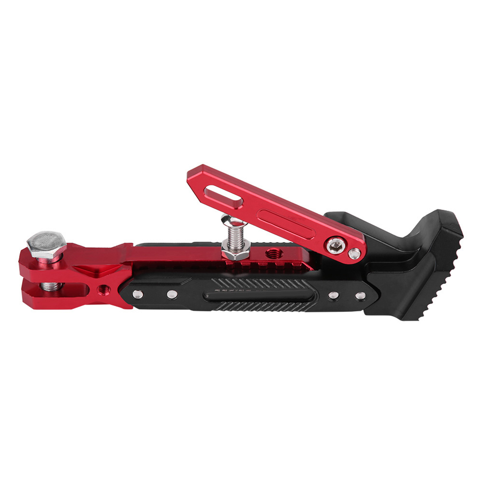 Universell Verstellbare Seitenstütze Für Nmax 155 2015-2016, Nmax 125, Rote Fußraste, Verstellbarer Seitenständer Für Motorrad Und Roller.
