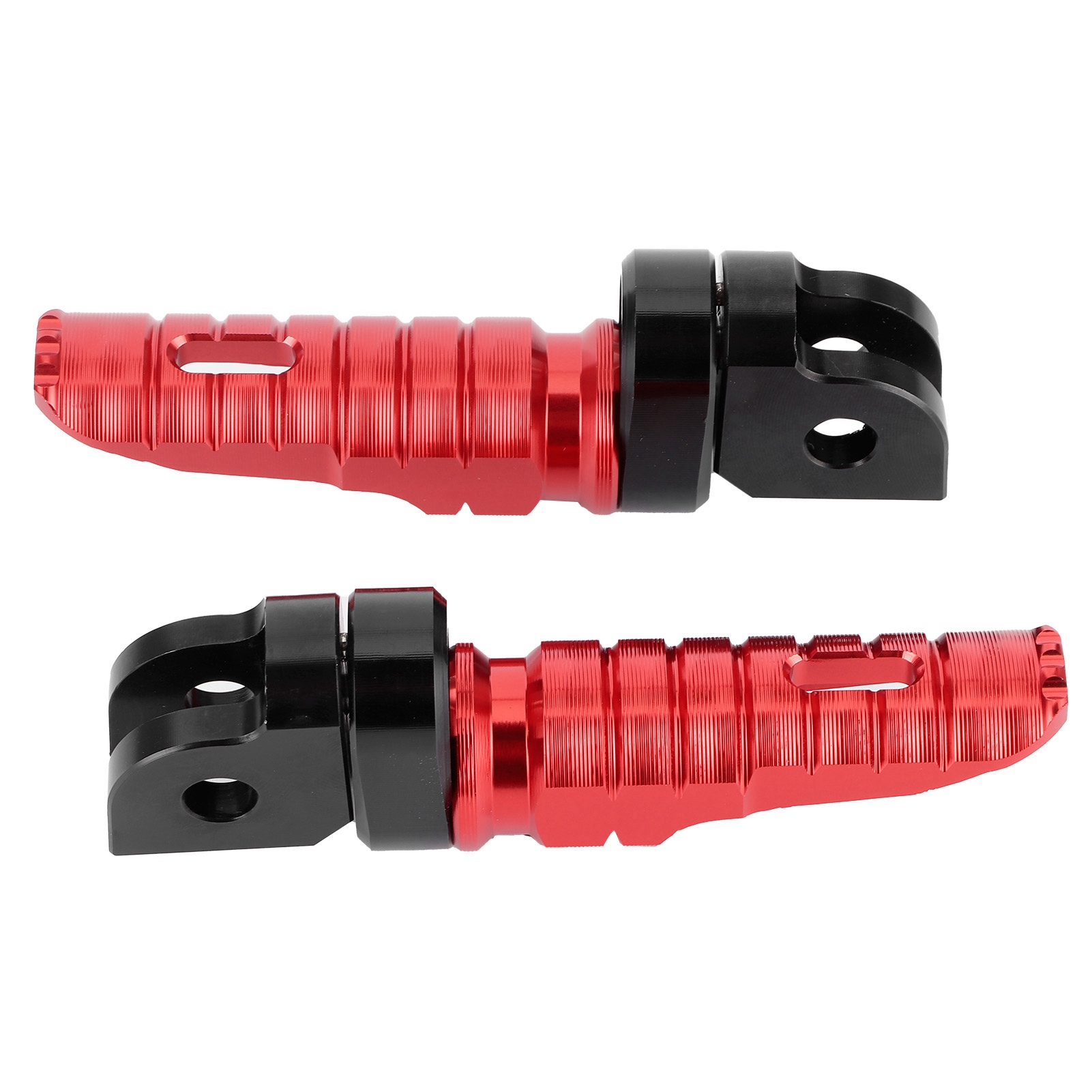 Motorrad-fußrasten Vorne Links/rechts (paar) Passend Für Yamaha Mt‑03 Mt‑25 Mt‑07 Mt‑09 R3 Xj6 (rot)