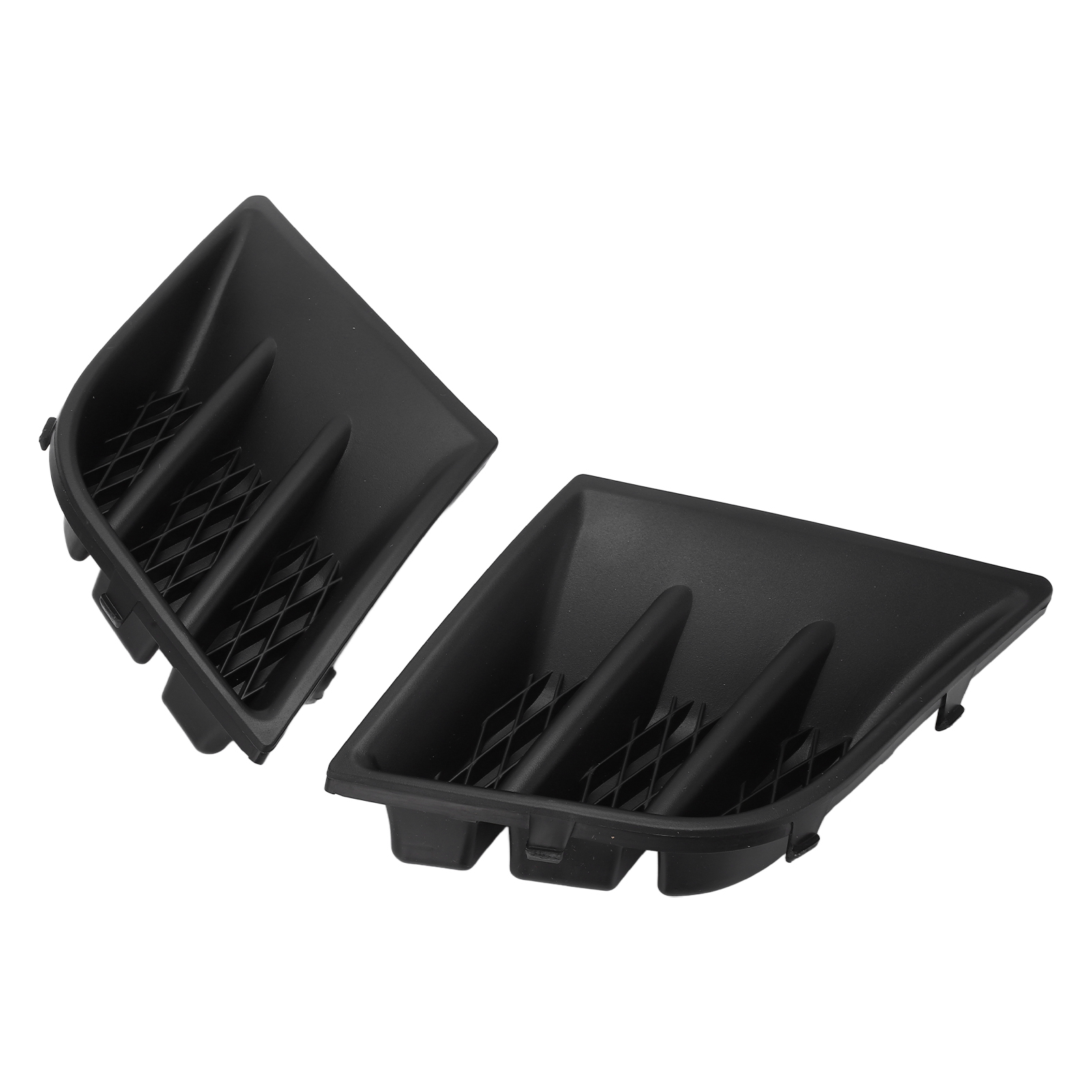 Paar Nebelscheinwerfergitter Vorne Links/rechts 7422a8 7422a9, Ersatz Für Peugeot 107 2009-2012, Farbe Schwarz, 2-teiliges Set.