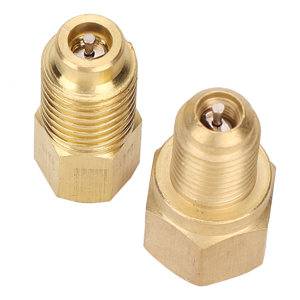 2 X 1/4 Sae Auf 1/2 Acme Adapterstücke Für R134a Kfz-klimaanlagen, Verbindungskupplung, 2-teiliges Set