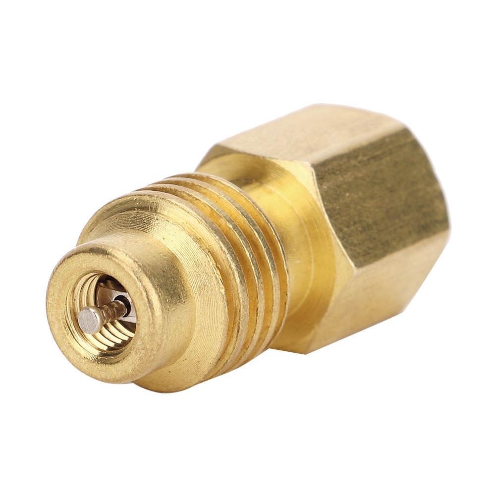 1/4" Sae-innengewinde Auf 1/2" Acme-außengewinde-adapter Für R134a-klimaanlagen In Kraftfahrzeugen, Ac-ladeanschluss, Fahrzeugersatzteil
