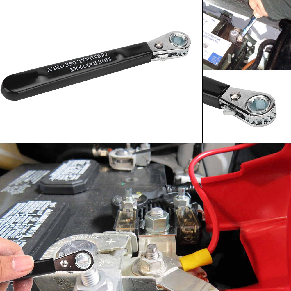 Isolierter 5/16"-ratschenschlüssel, 6-kant, Seitengriff Für Batteriepole, Kfz-reparaturwerkzeug