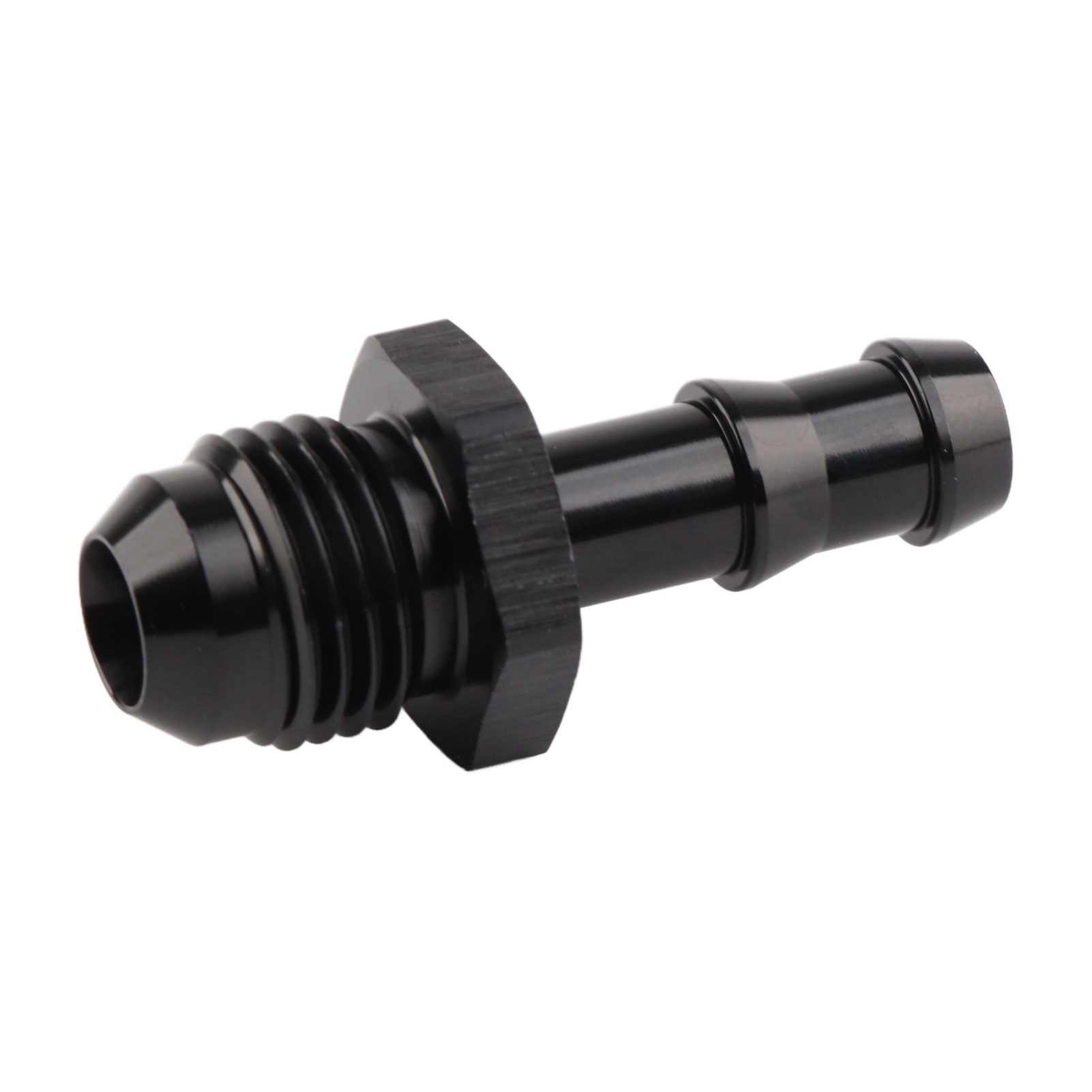 -6 An Außengewinde Mit Bördelung Auf 5/16-zoll-adapter Für Kraftstoffleitungen Aus Gummi, Kunststoff Oder Nylon