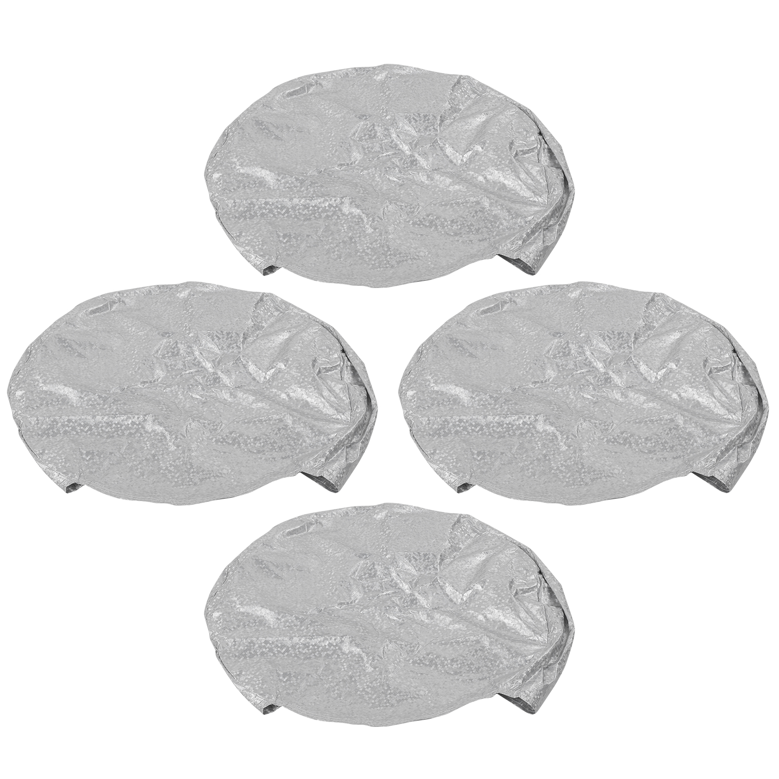 Set Mit 4 Wasserdichten Radkappen, Uv-beständige Aluminiumfolie, Reifenschutz Für Pkw, Lkw, Suv, Wohnmobil (27-29 Zoll Reifen)
