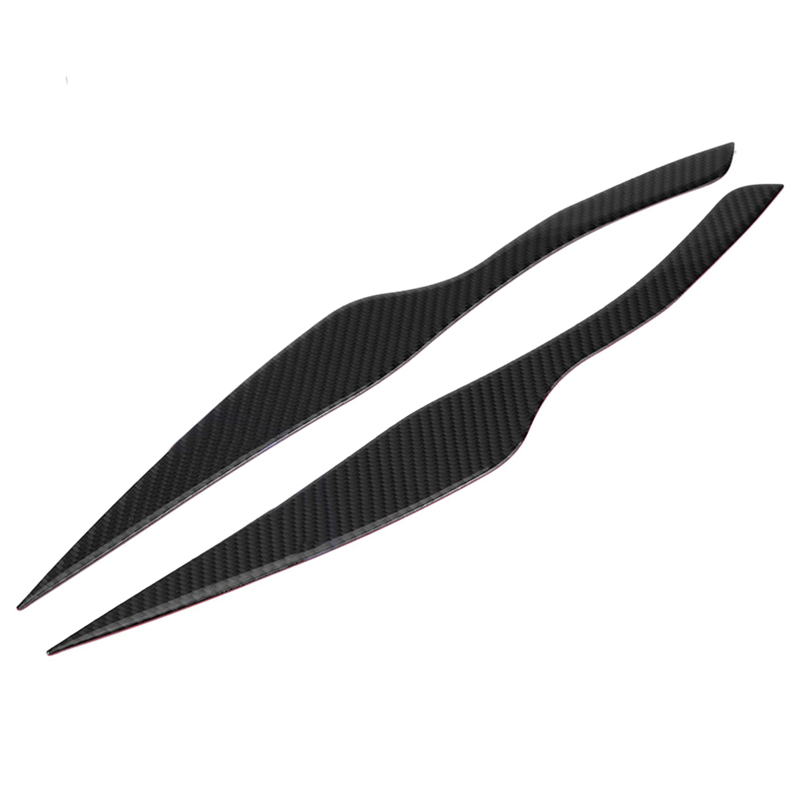 Paar Scheinwerferblenden Aus Kohlefaser Für Bmw 3er E90 E91 (2006–2011), Schwarze Zierleiste
