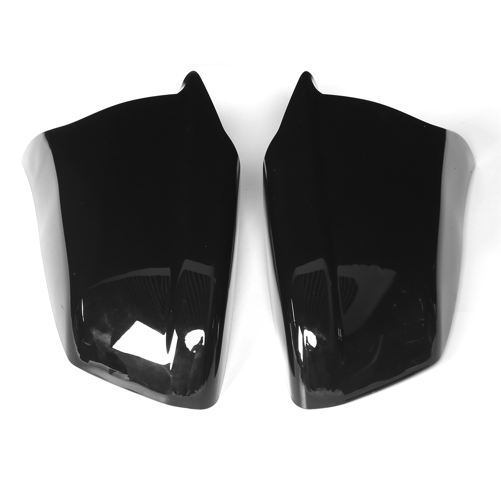 Außenspiegelkappen, Glänzend Schwarz, 2-teilig, Kompatibel Mit Bmw 5er F10/f11/f18 Prelci 2010-2013