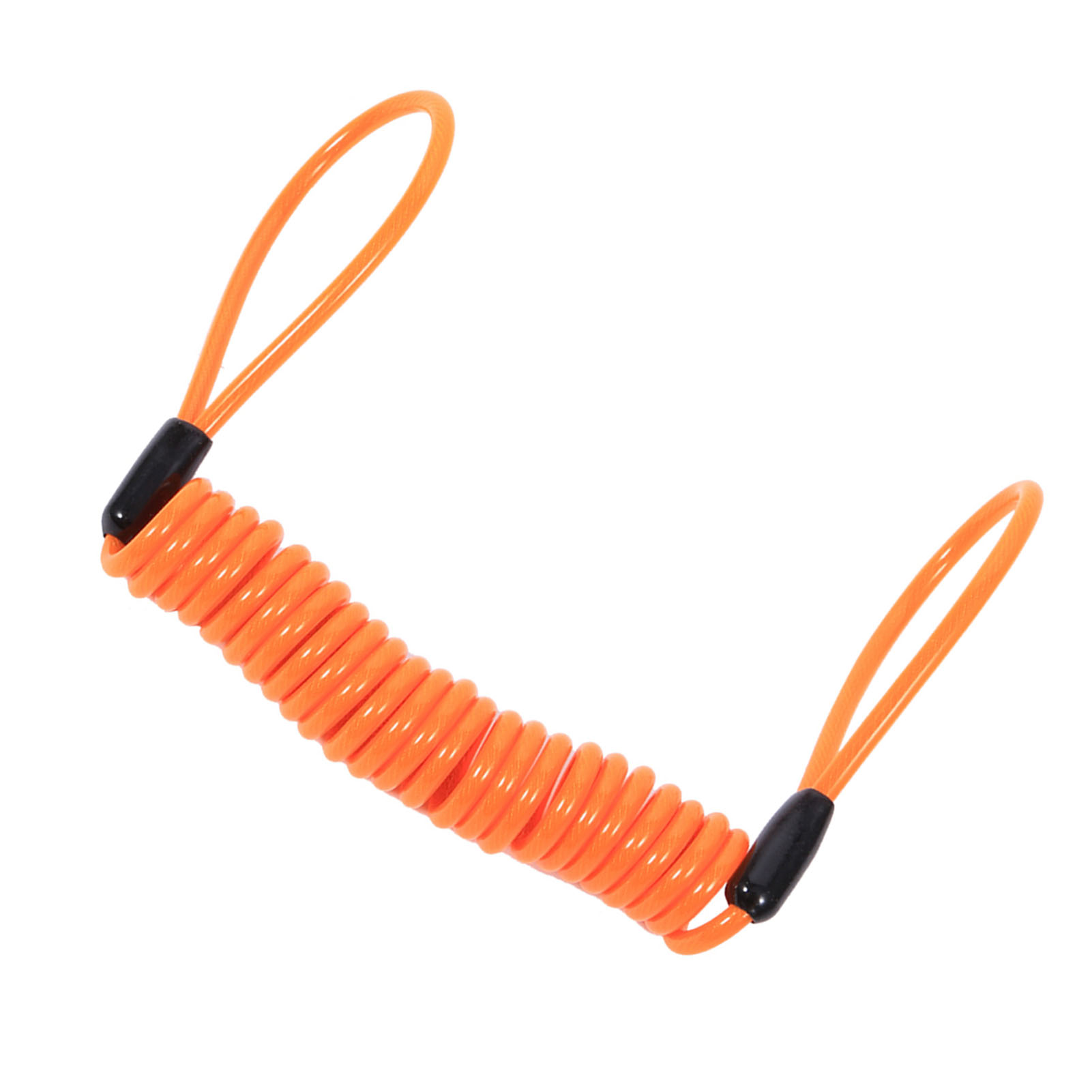Motorrad-bremsscheibenschloss Mit Alarm, Spiralkabel-erinnerung, Diebstahlsicherung, Orange, Motorradzubehör