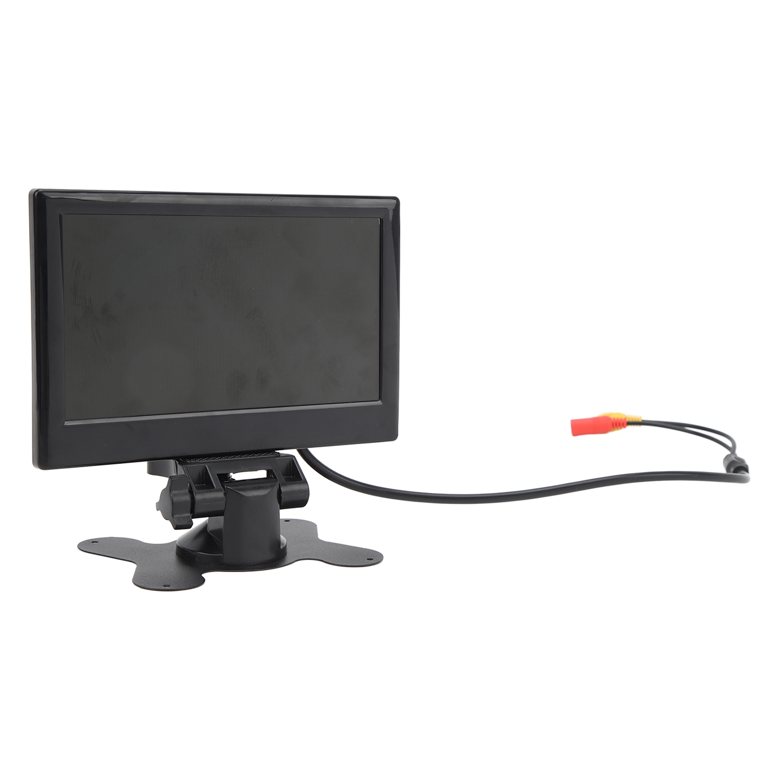 7-zoll-12-24-v-hd-farb-lcd-rückfahrmonitor Mit 170°-winkel, Zwei Videoeingängen Für Lkw, Anhänger, Transporter Und 8-led-kamera
