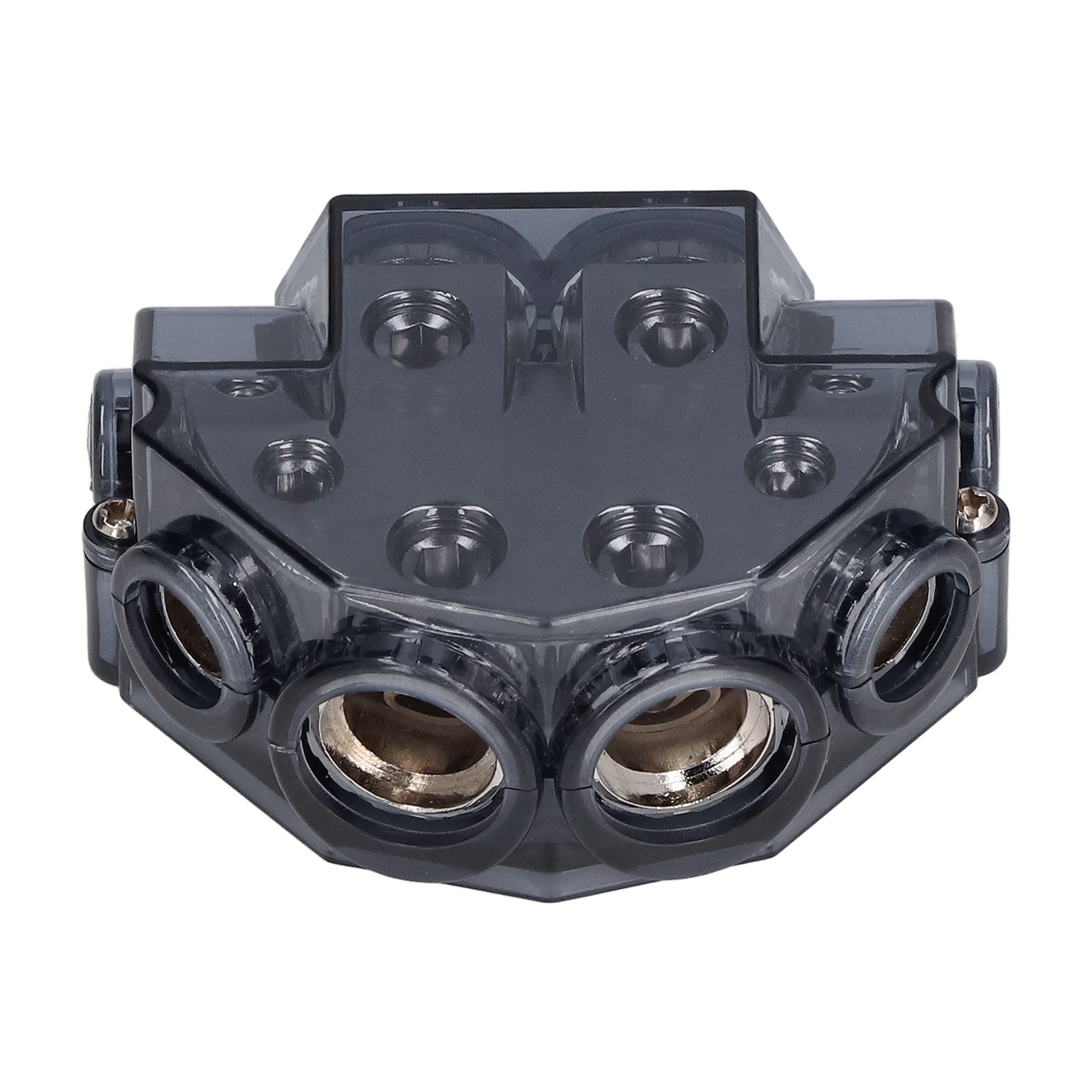 6-facher Sicherungsverteiler, 0 Awg Auf 2/4/8 Awg Ausgangsverteilerblock Für Autoverstärker, Massekabelverteiler, Audio-einbausatz.