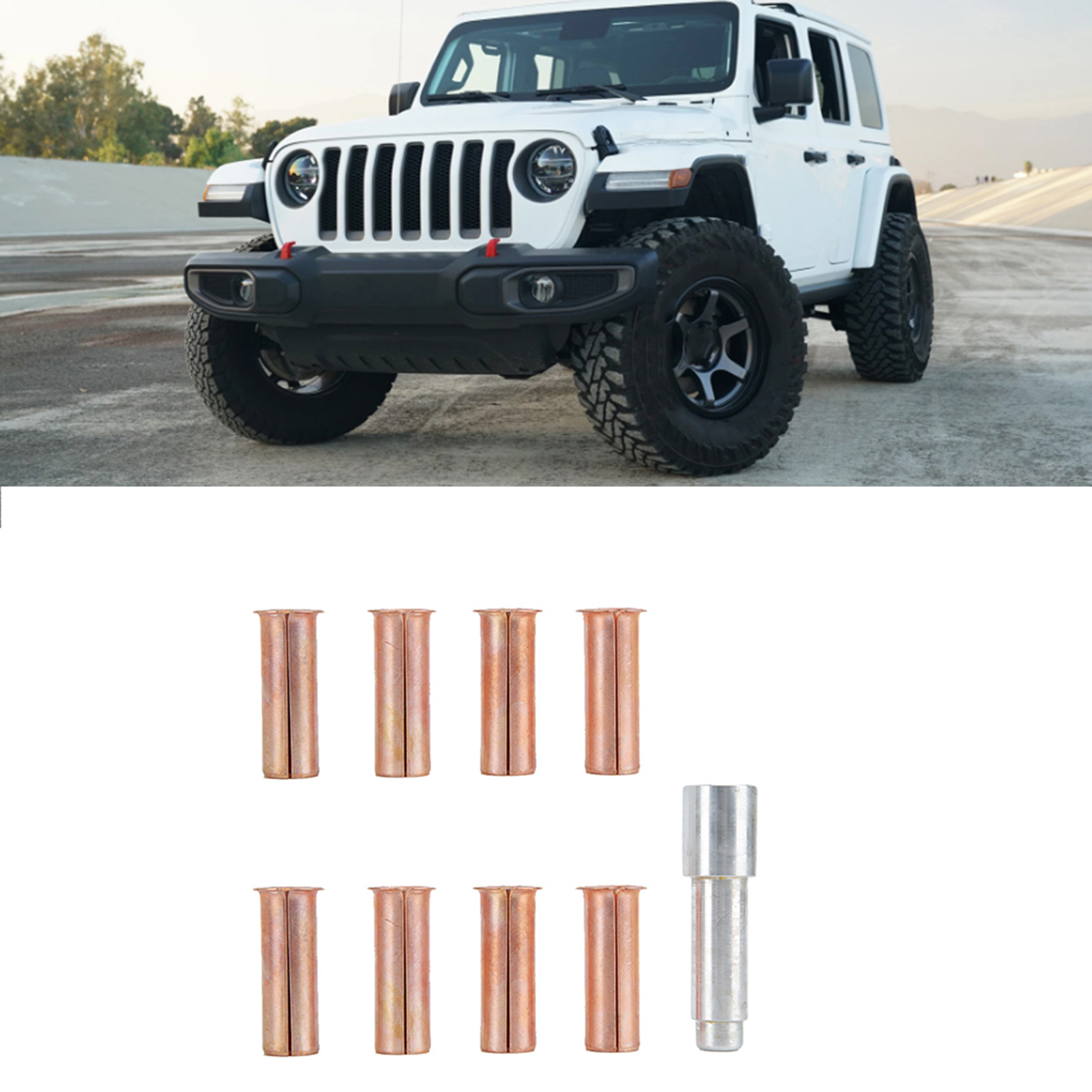 Türscharnierbolzen-buchsensatz Passend Für Jeep Wrangler 2007-2018