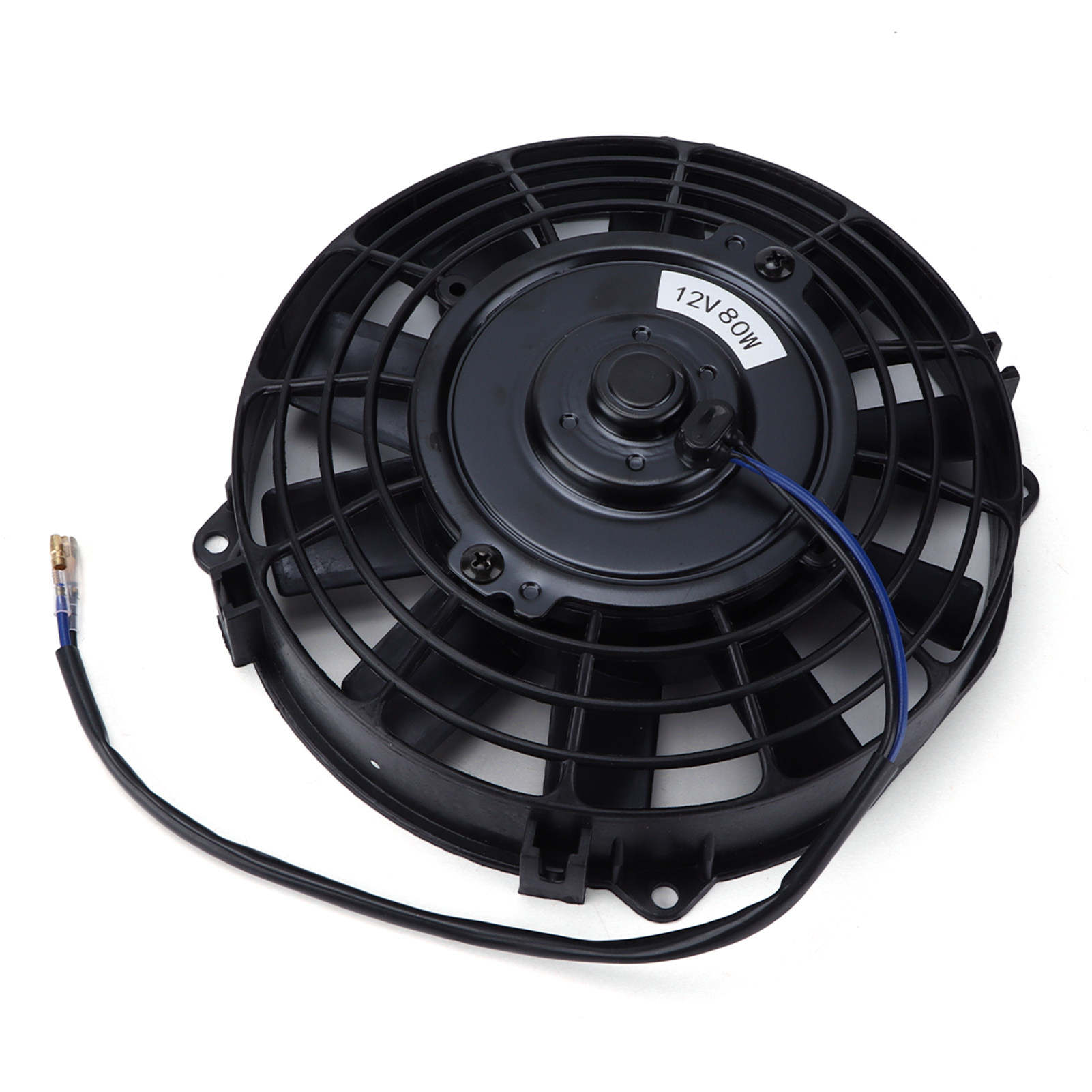 12v 80w 8-zoll-elektrolüfter, Gerades Flügelrad, Push-pull, Flach, Zur Kühlung Von Kühlern Und Ladeluftkühlern Von Klimaanlagen