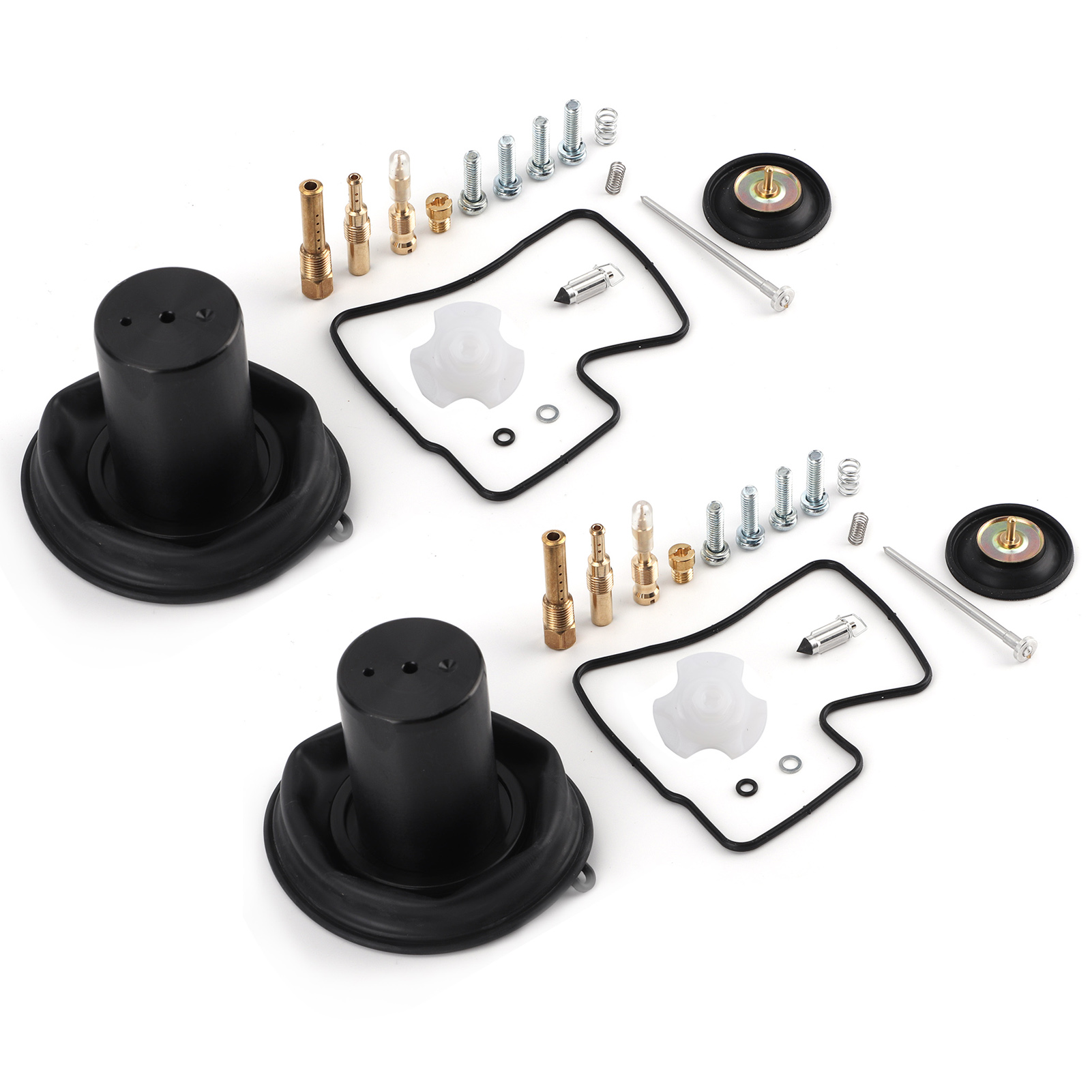 2x Vergaser-dichtungssatz-reparaturset, Zubehör Kompatibel Mit Honda Vlx600 Vt600 1994-2003