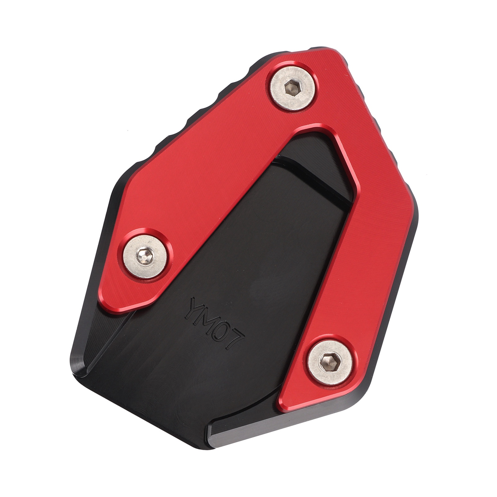 Rutschfeste Seitenständerhalterung, Fußverlängerung, Kompatibel Mit Yamaha Mt-07/fz-07/tracer 700 (2014–2019), Rot, Bodenstabilisator, Motorradzubehör
