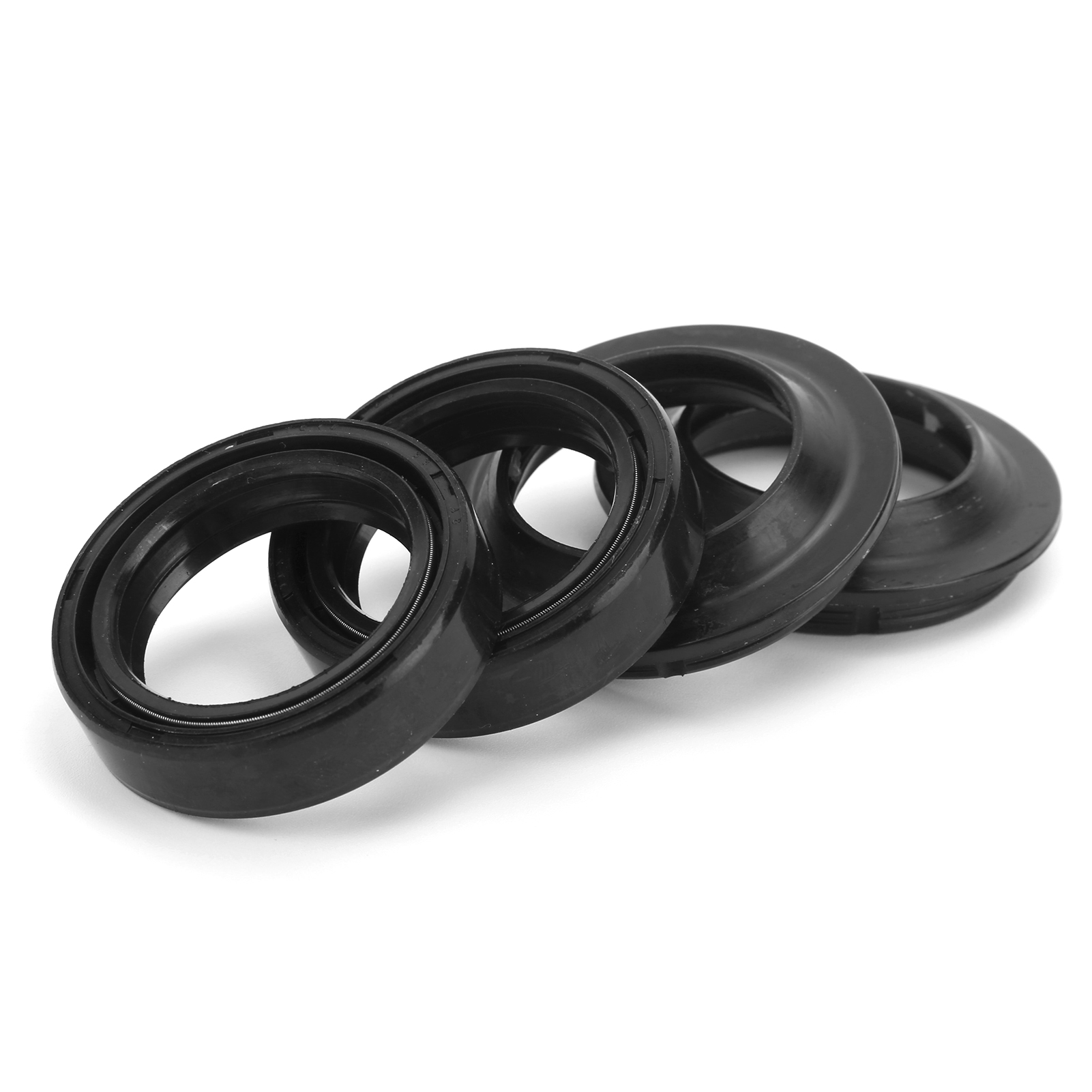 4 Stück Staub-öldichtungen Für Stoßdämpfer Der Vorderradgabel Für Motorräder Cmx250 Kz400 Ca250 Gn250 Ttr250