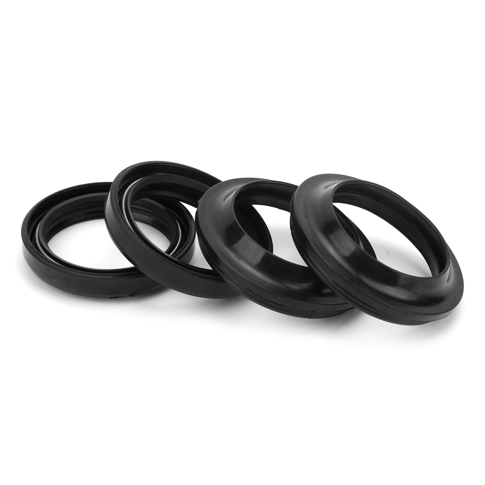 4 Stück Öldichtungen Für Die Vorderradgabel, Stoßdämpfer-staubdichtungen Für Yamaha Yzf R25 / Mt-25 2015-2019