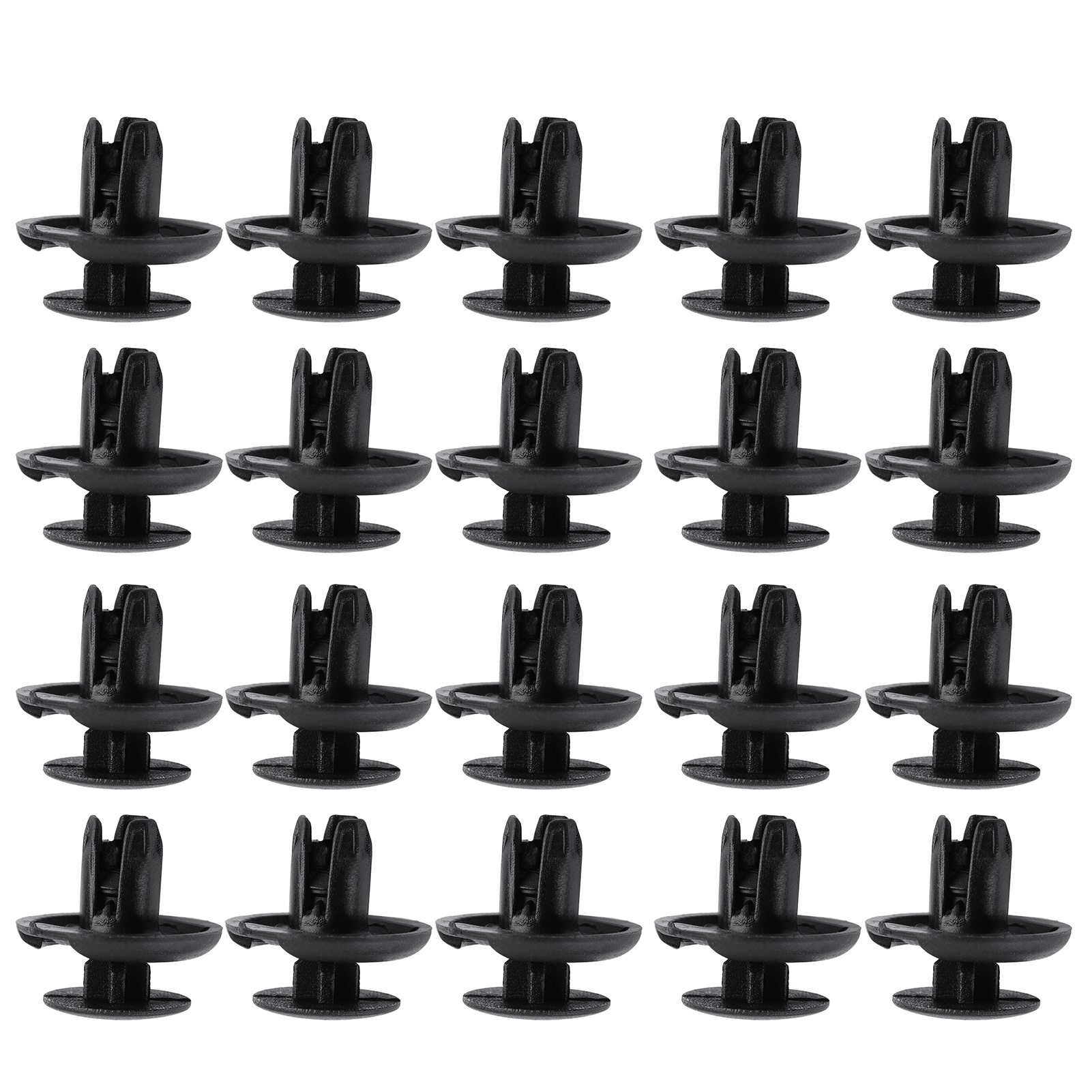 Stoßstangenbefestigung, Druckknopf-nietclips Für Honda, 10 Stück, Robuste Schwarze Kunststoffbefestigung, Einfacher Austausch