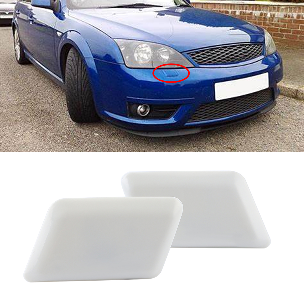 Paar Scheinwerferwaschdüsen-abdeckungen Set 1301040 1301038 Passend Für Ford Mondeo Mk3 Iii 2000-2007