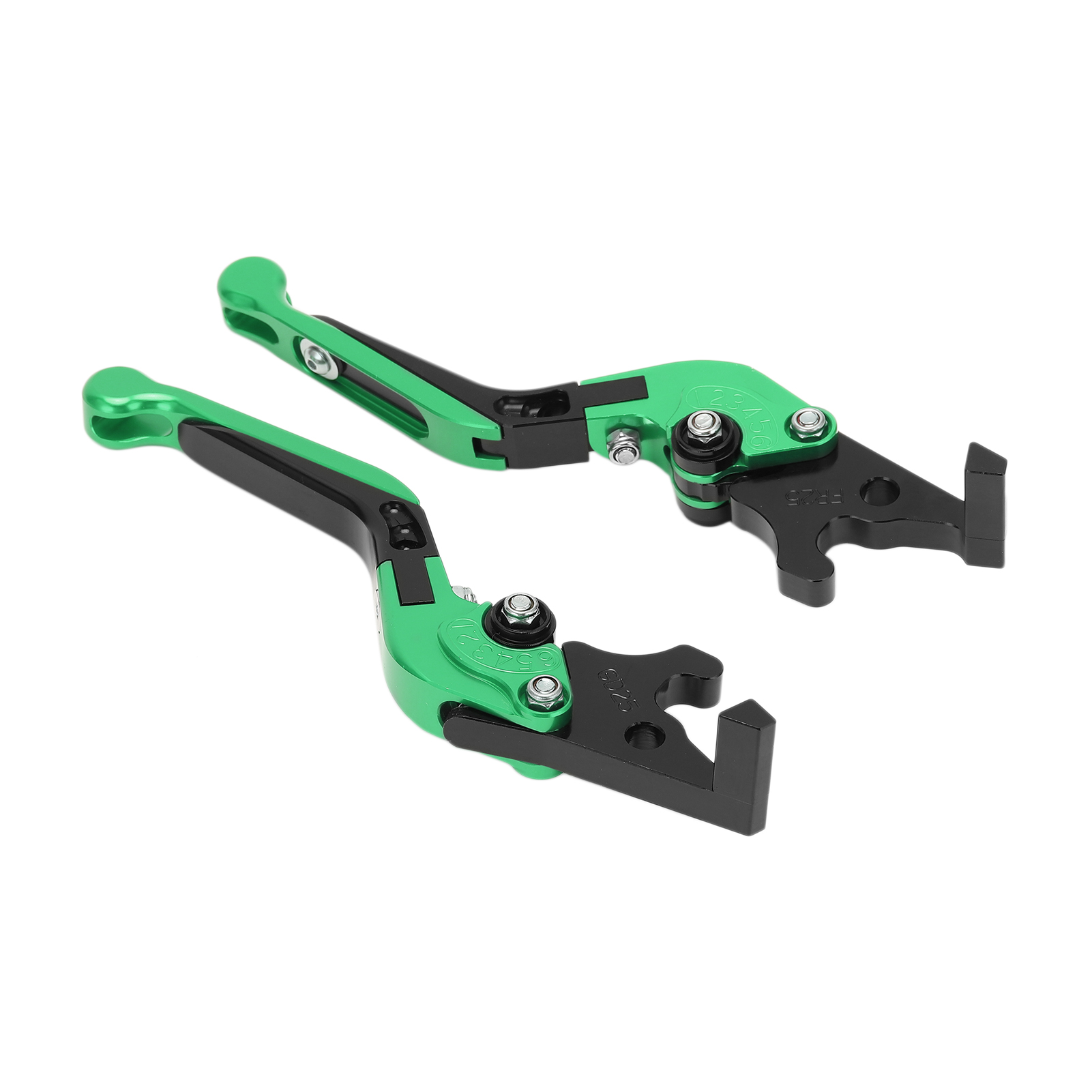 Verstellbarer, Verlängerter Motorrad-brems- Und Kupplungshebel, Ersatz Für Yamaha Xmax 250/300/400, Grün, 2-teiliges Set