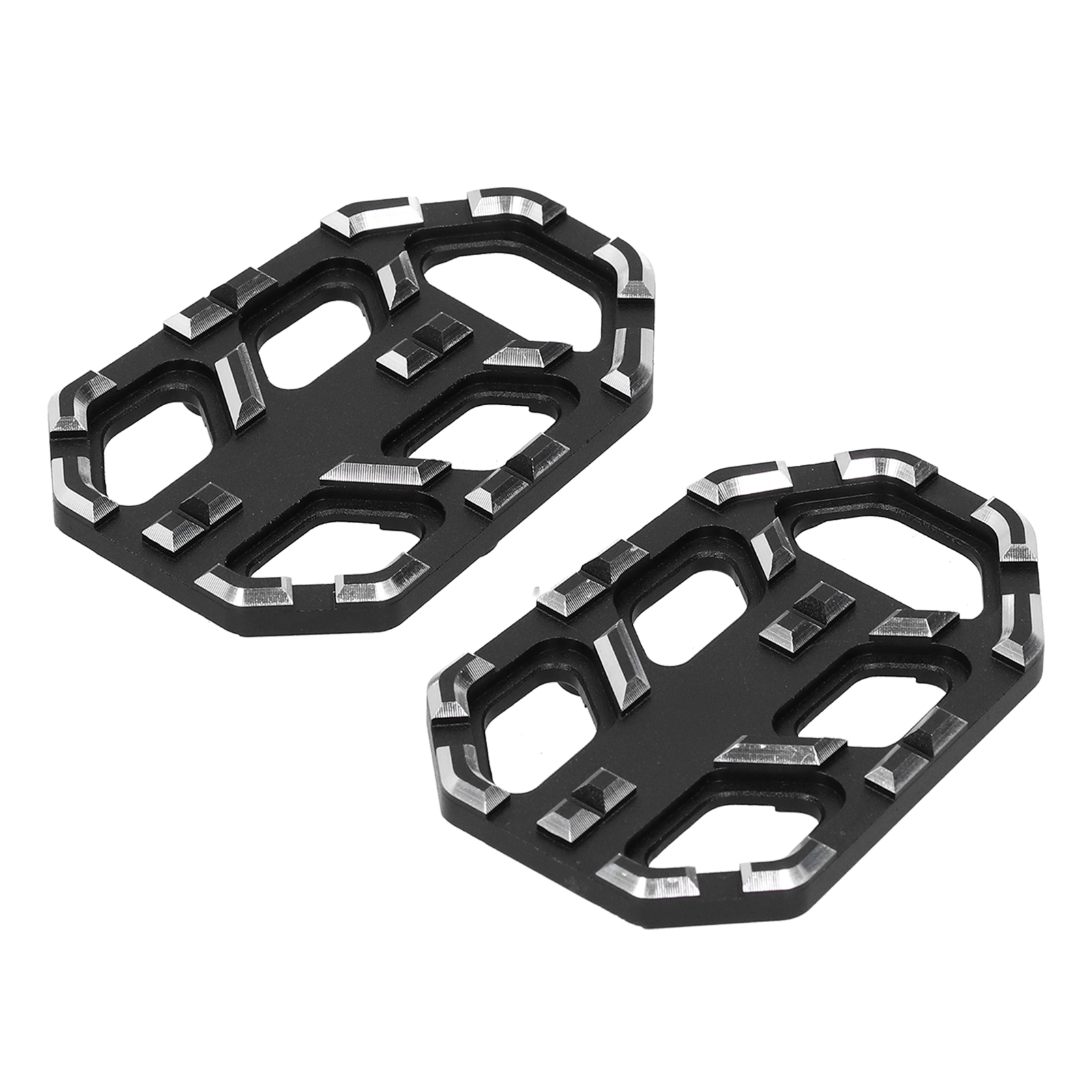 Breite Aluminium-fußrasten Für Motorräder, Verbreiterte Fußpedale, Kompatibel Mit Honda Nc750x, Nc750s Und Cb500x, 2er-set