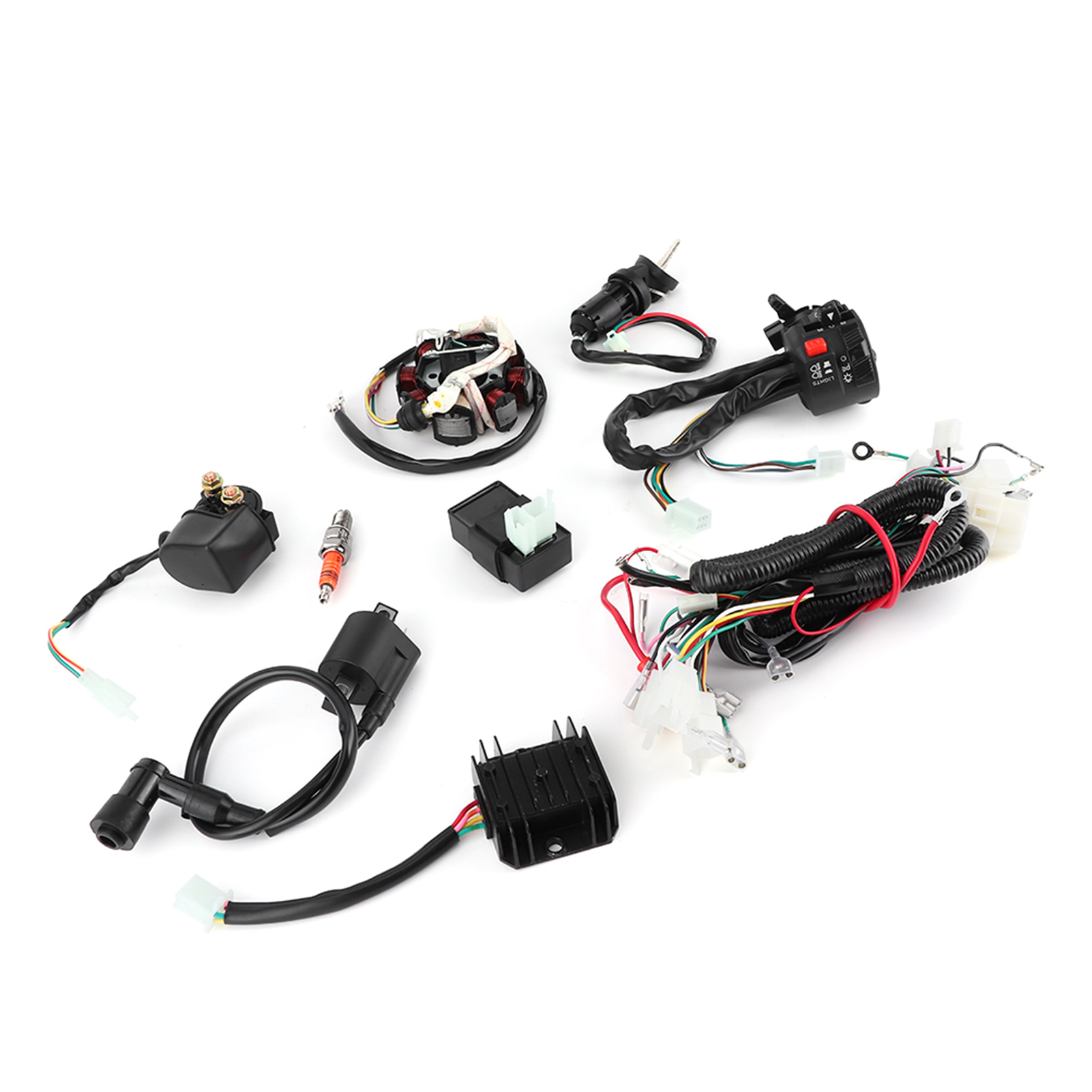 Elektrischer Kabelbaum Mit Cdi-stator-kit Für 150ccm, 200ccm, 250ccm Und 300ccm Atv/quad