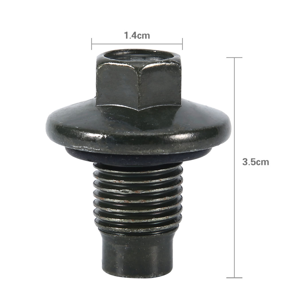 Ölablassschraube Aus Stahl, 14 X 35 Mm, Für Ford Fusion, Focus, Fiesta Max, Galaxy, Mondeo 2.0 – Ölablassschraube Mit Präzisionsgewinde